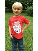 Southern Fried Design Ho Ho Ho Y'all - Toddler Tee