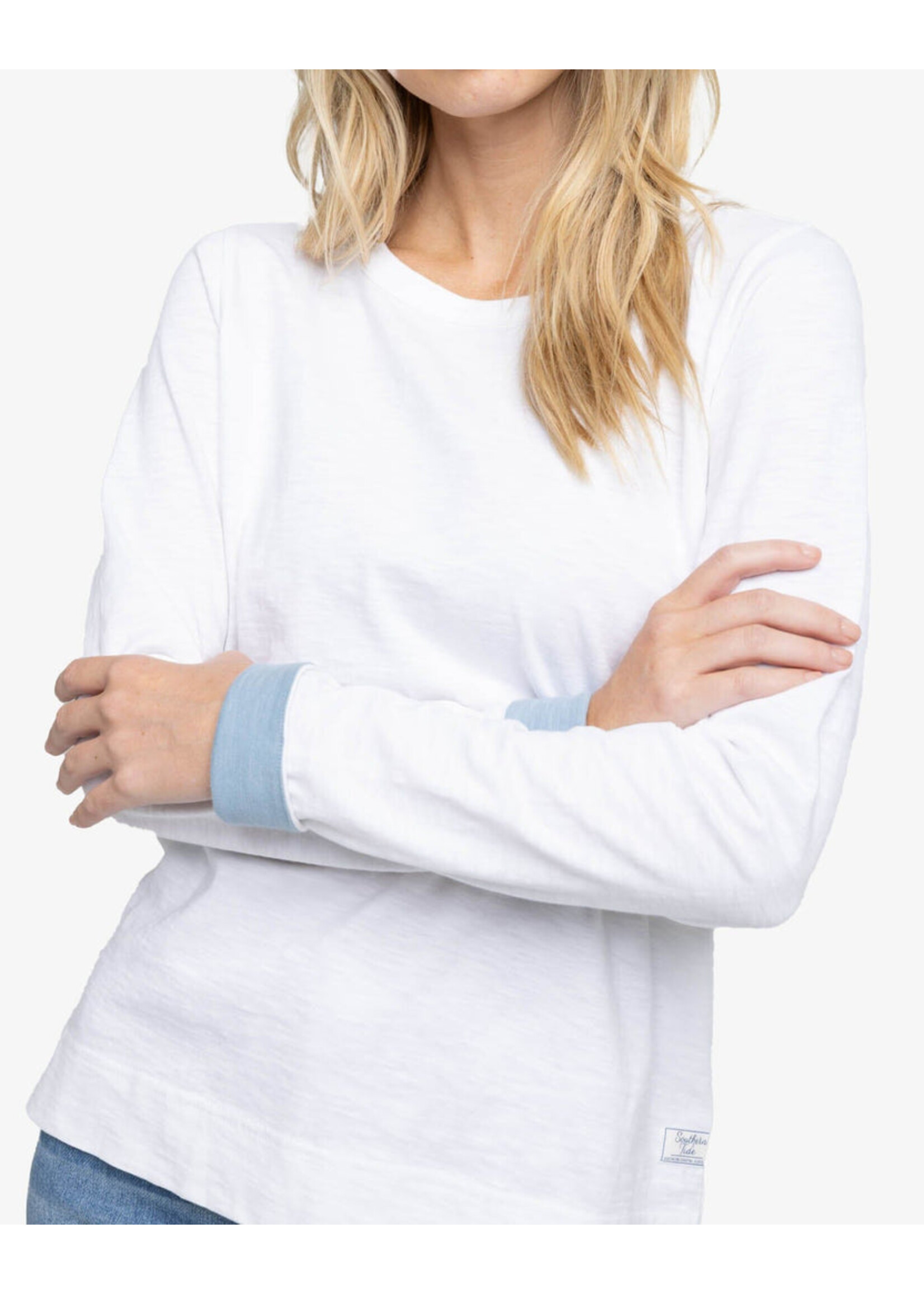 Southern Tide Kimmy Crewneck L/S Tee