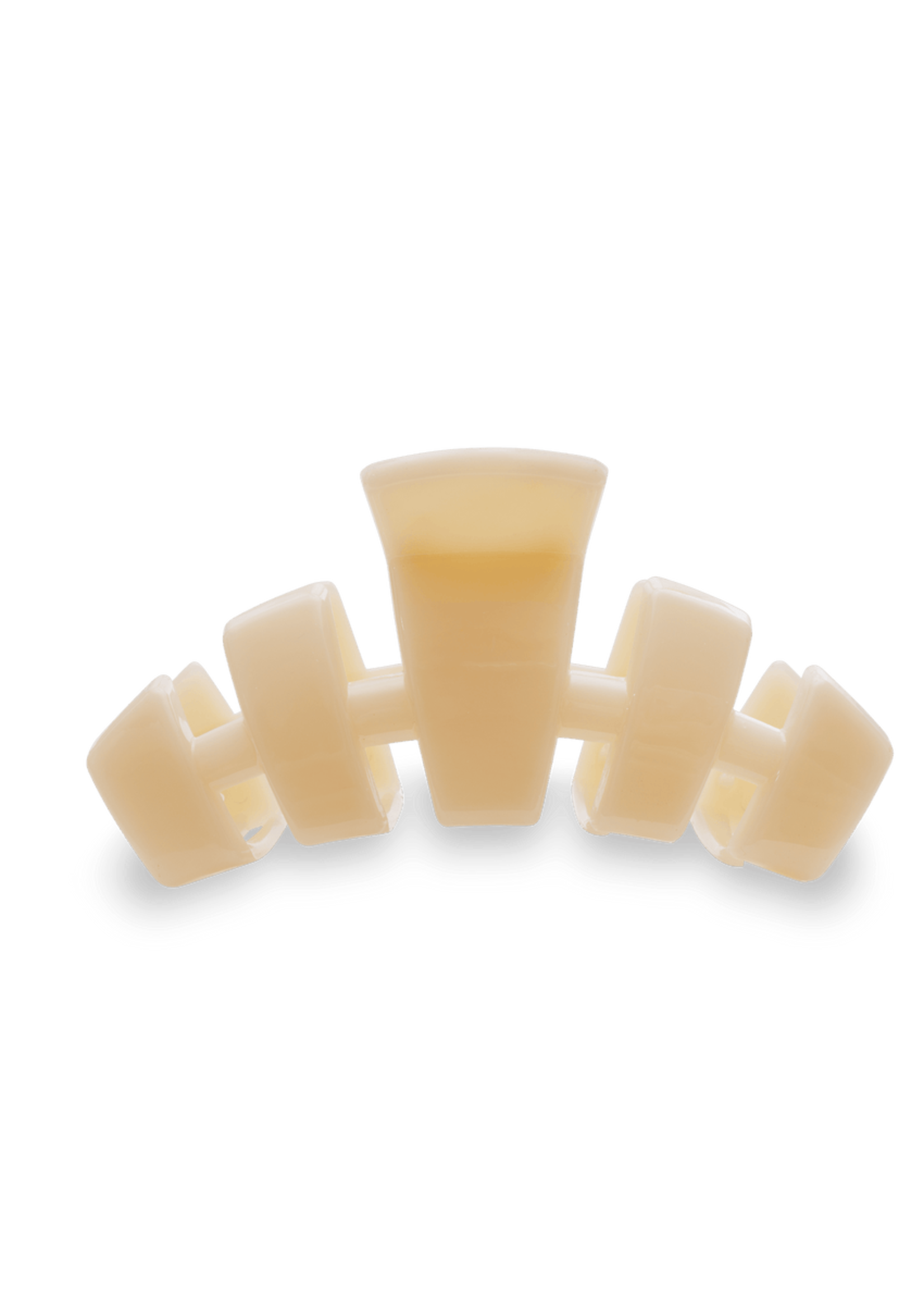 Teleties Open Almond Beige Medium Hair Clip