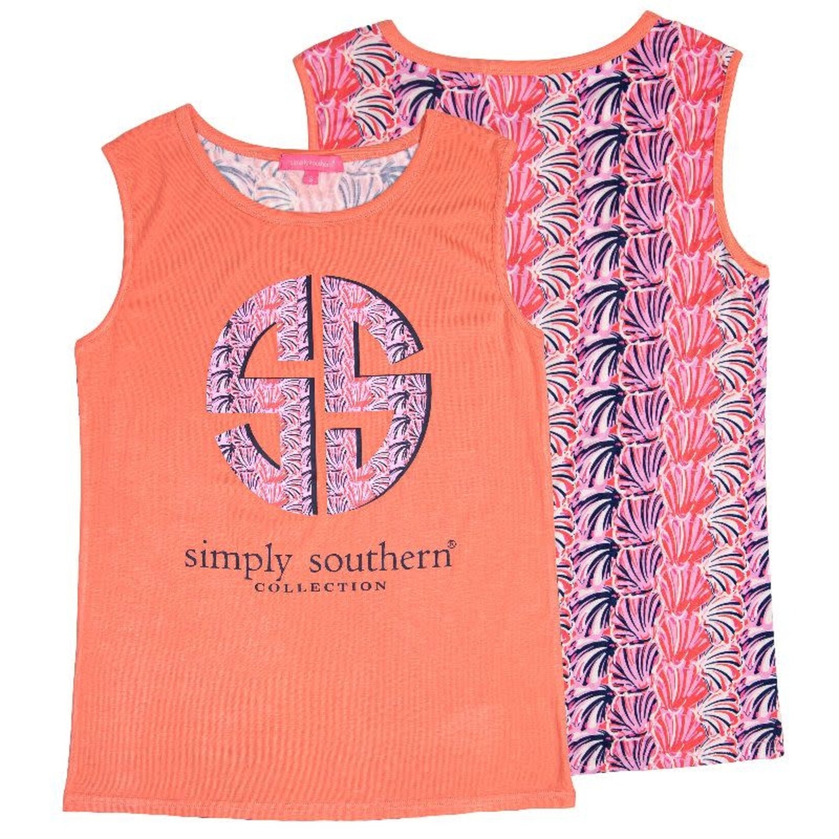 Simply Southern Simply Southern Youth Scallop Tank