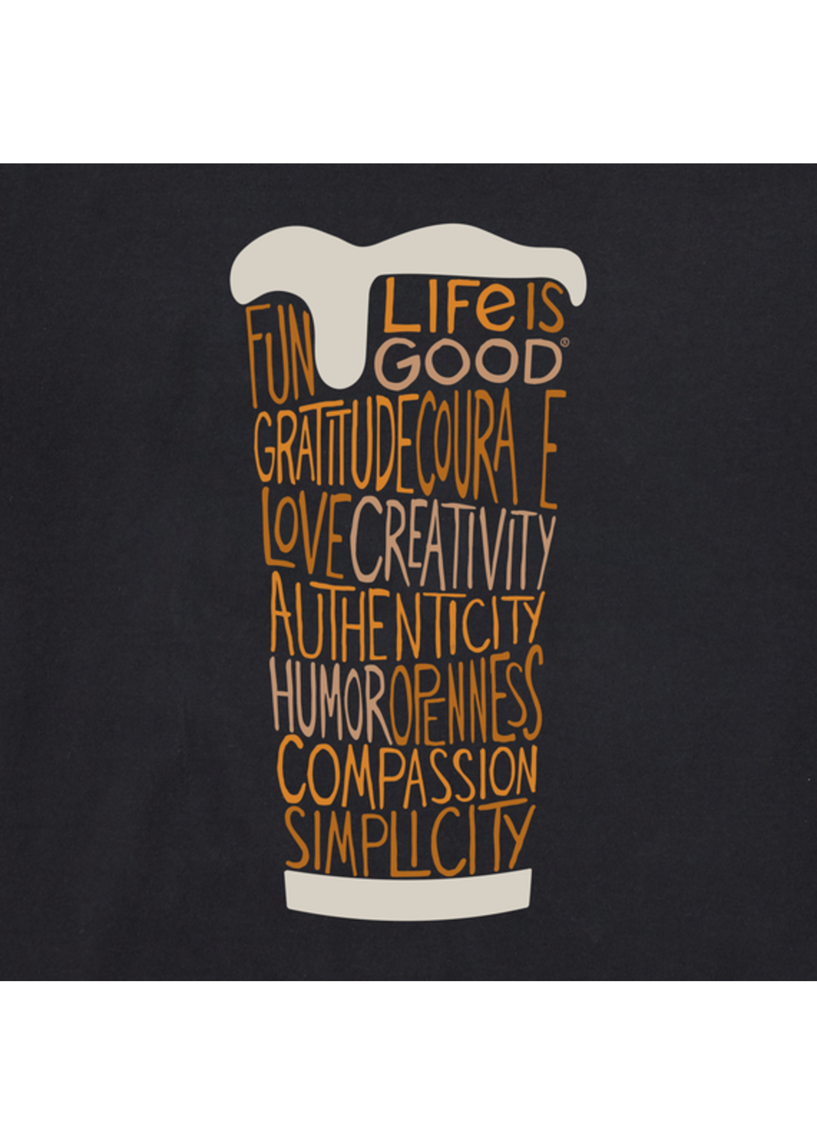 Life is Good Superpower Beer