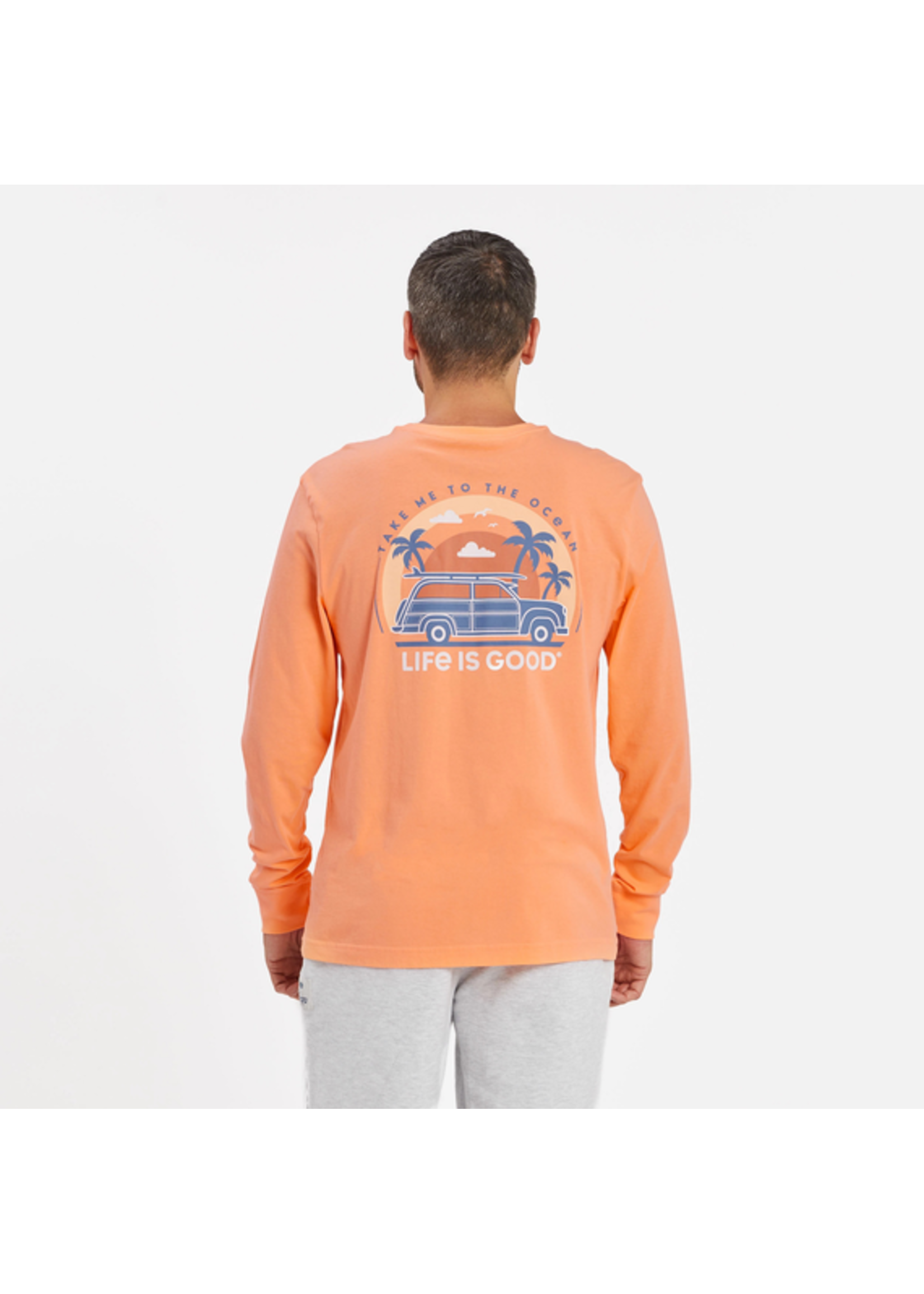 Life is Good Take Me to the Ocean L/S Tee