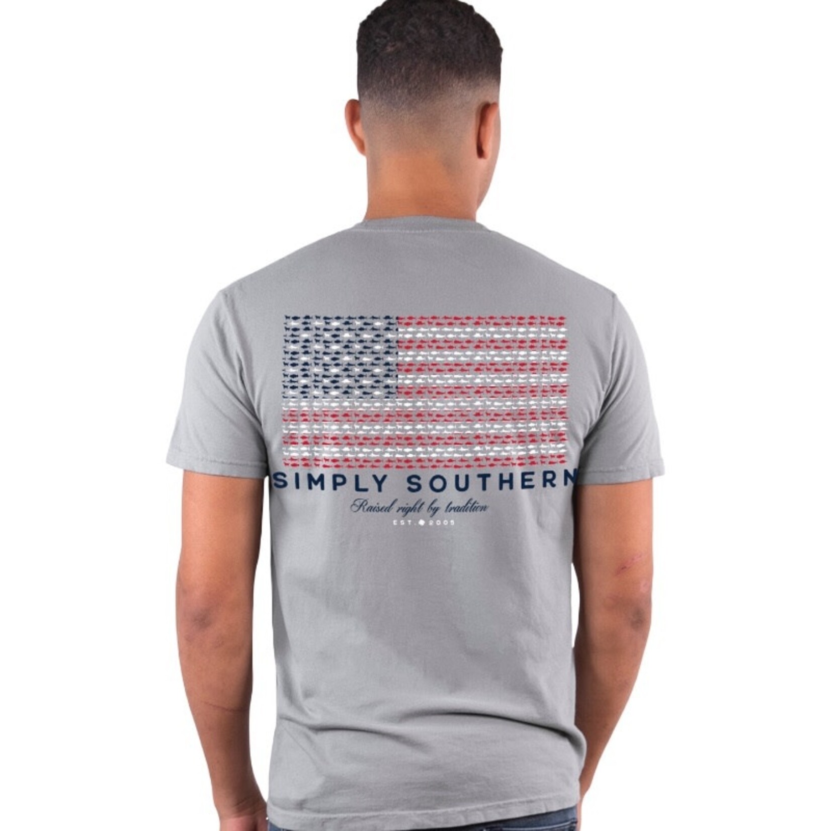 Simply Southern Simply Southern Flag Shirt