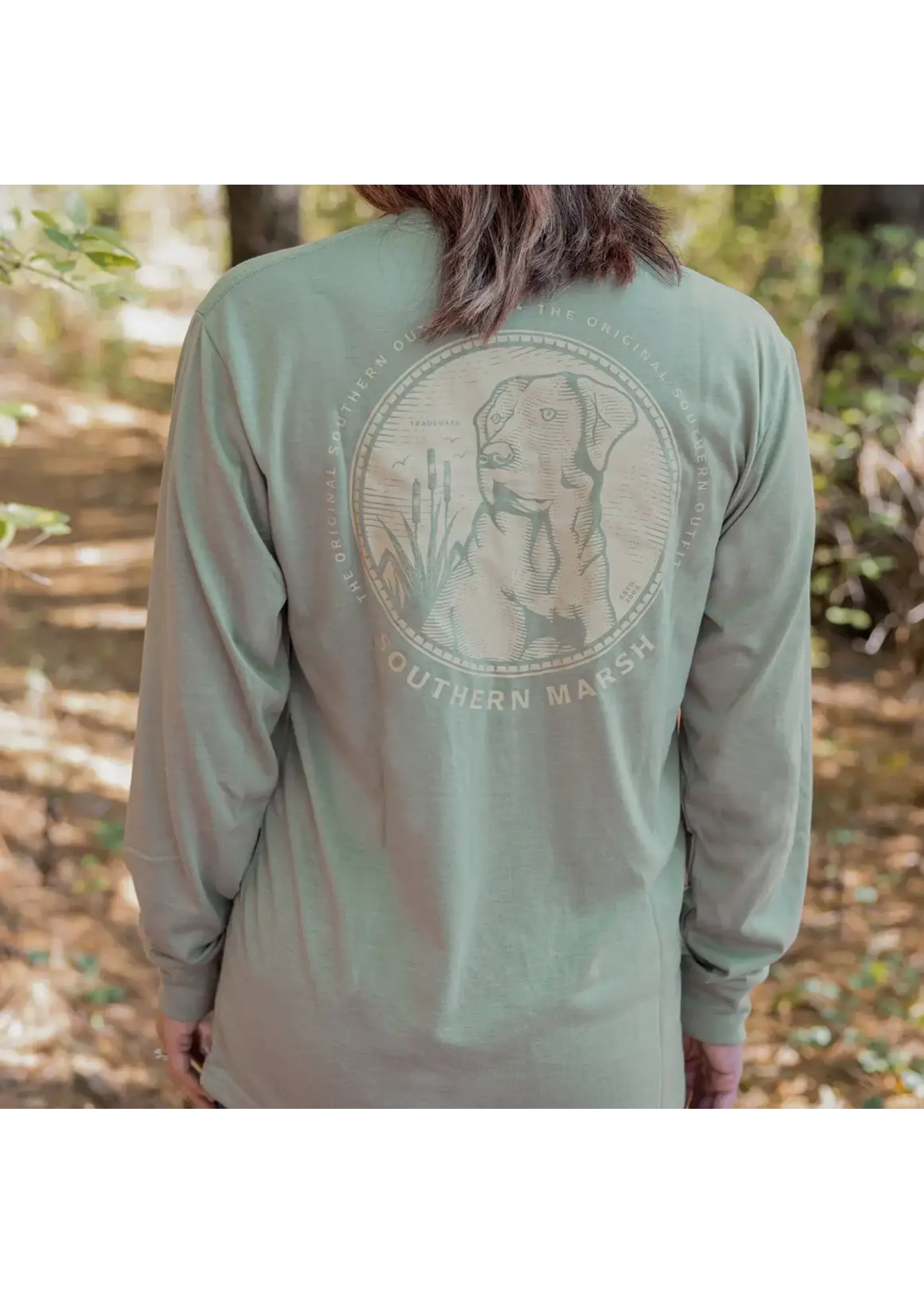 Southern Marsh L/S FieldTec Comfort Tee - Engraved