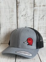 Riverbed Threads Trucker Hat Ruffling Feathers Redhead