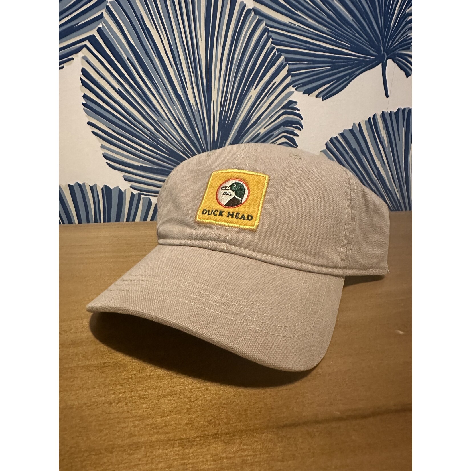 Duck Head Gold Patch Canvas Hat Khaki