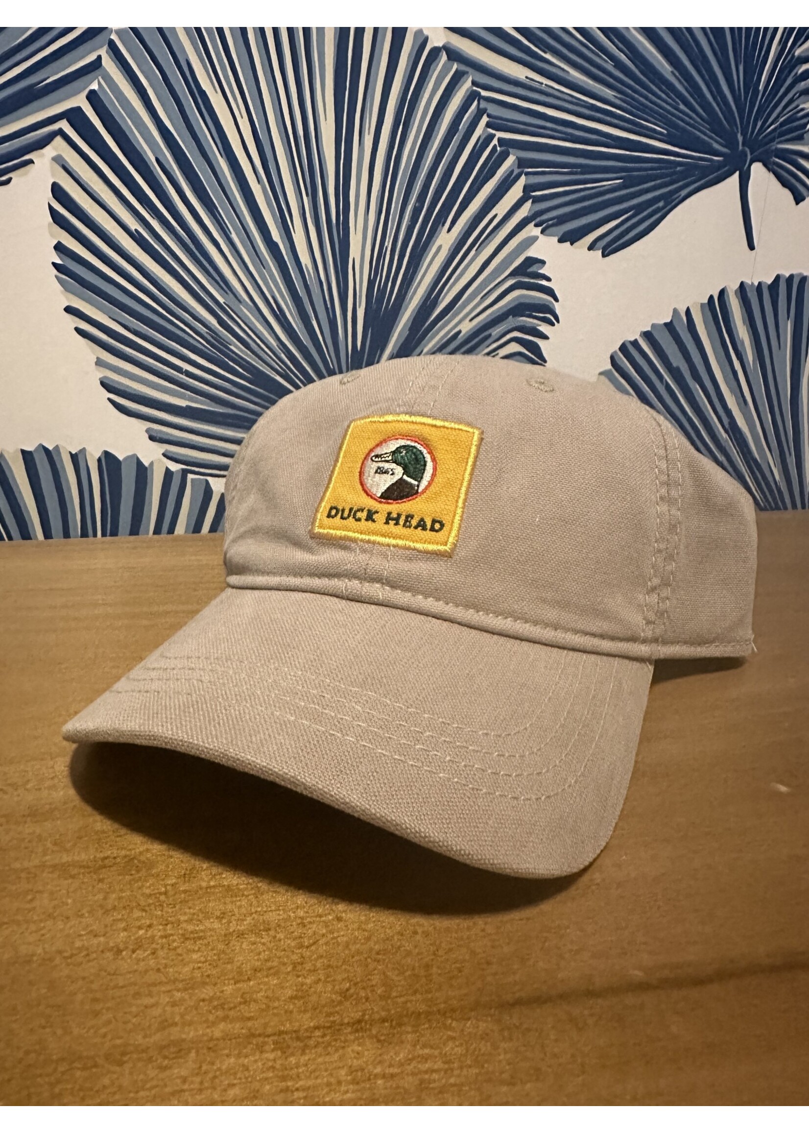 Duck Head Gold Patch Canvas Hat Khaki
