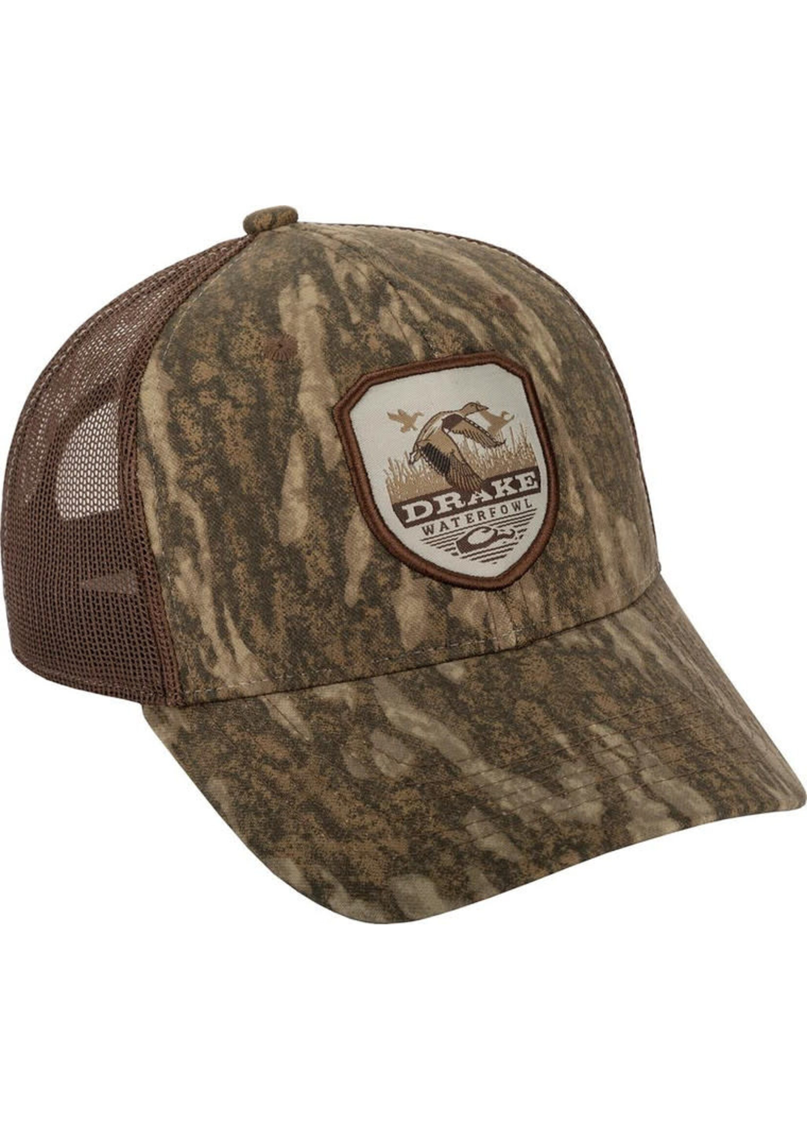 Drake Vintage Badge Mesh Cap Bottomland