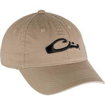 Drake Cotton Twill Large Logo Cap - Khaki