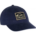 Drake Cotton Twill Patch Cap - Navy
