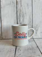 Southern Fried Design Dolly for President - Diner Mug