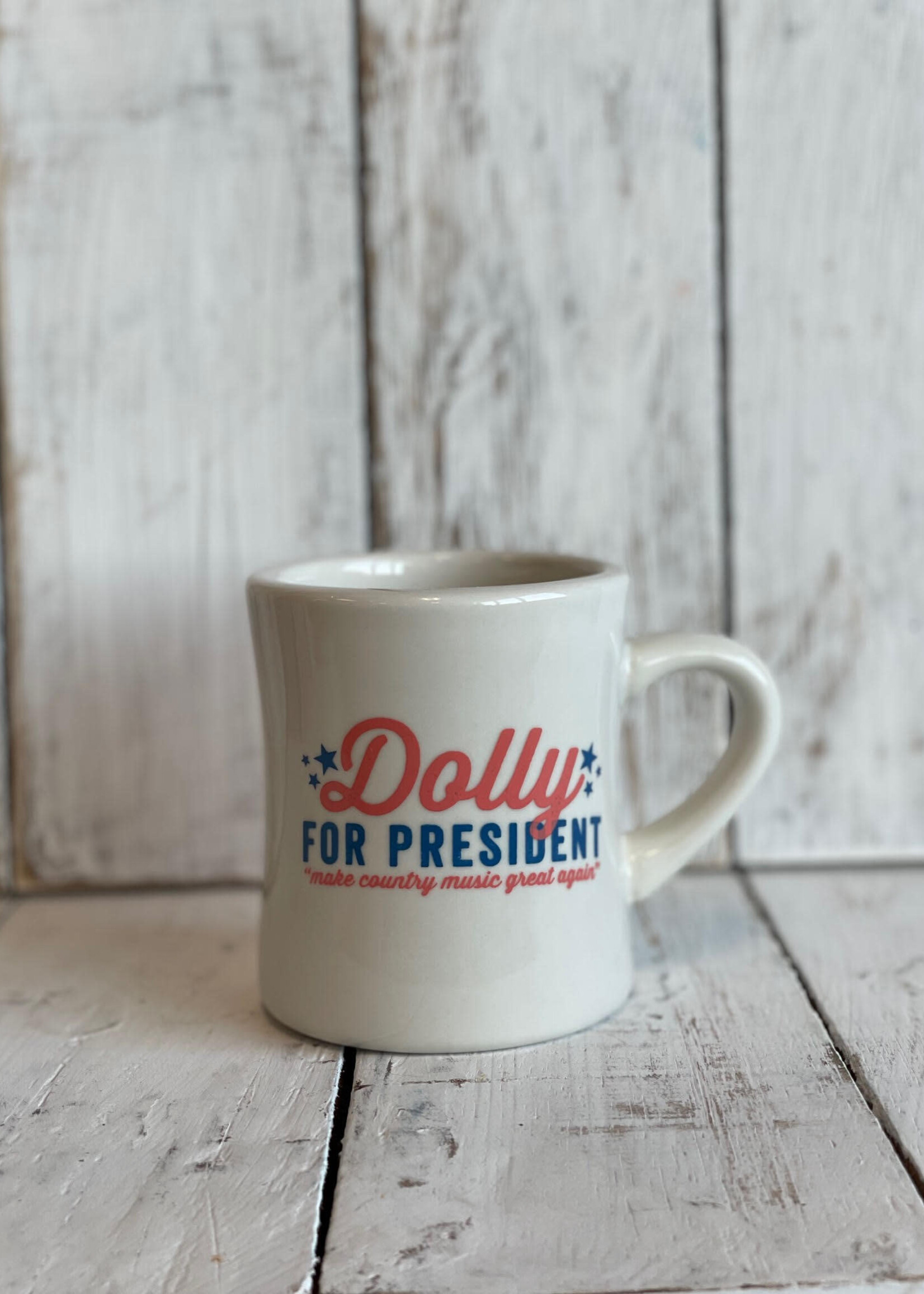 Southern Fried Design Dolly for President - Diner Mug