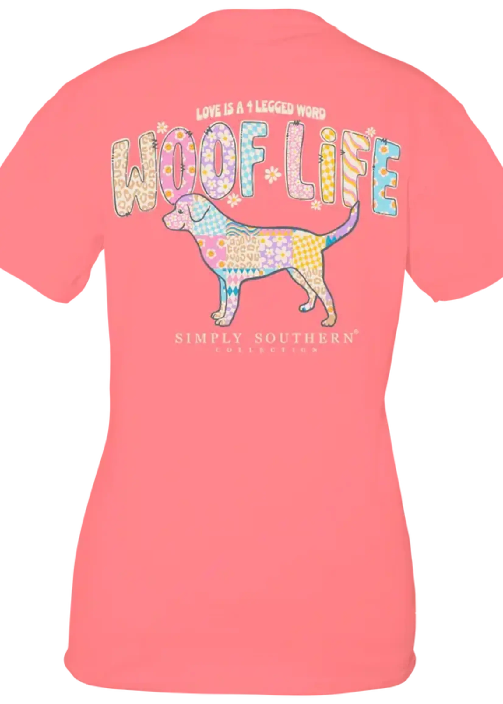 Simply Southern Youth S/S Woof Tee