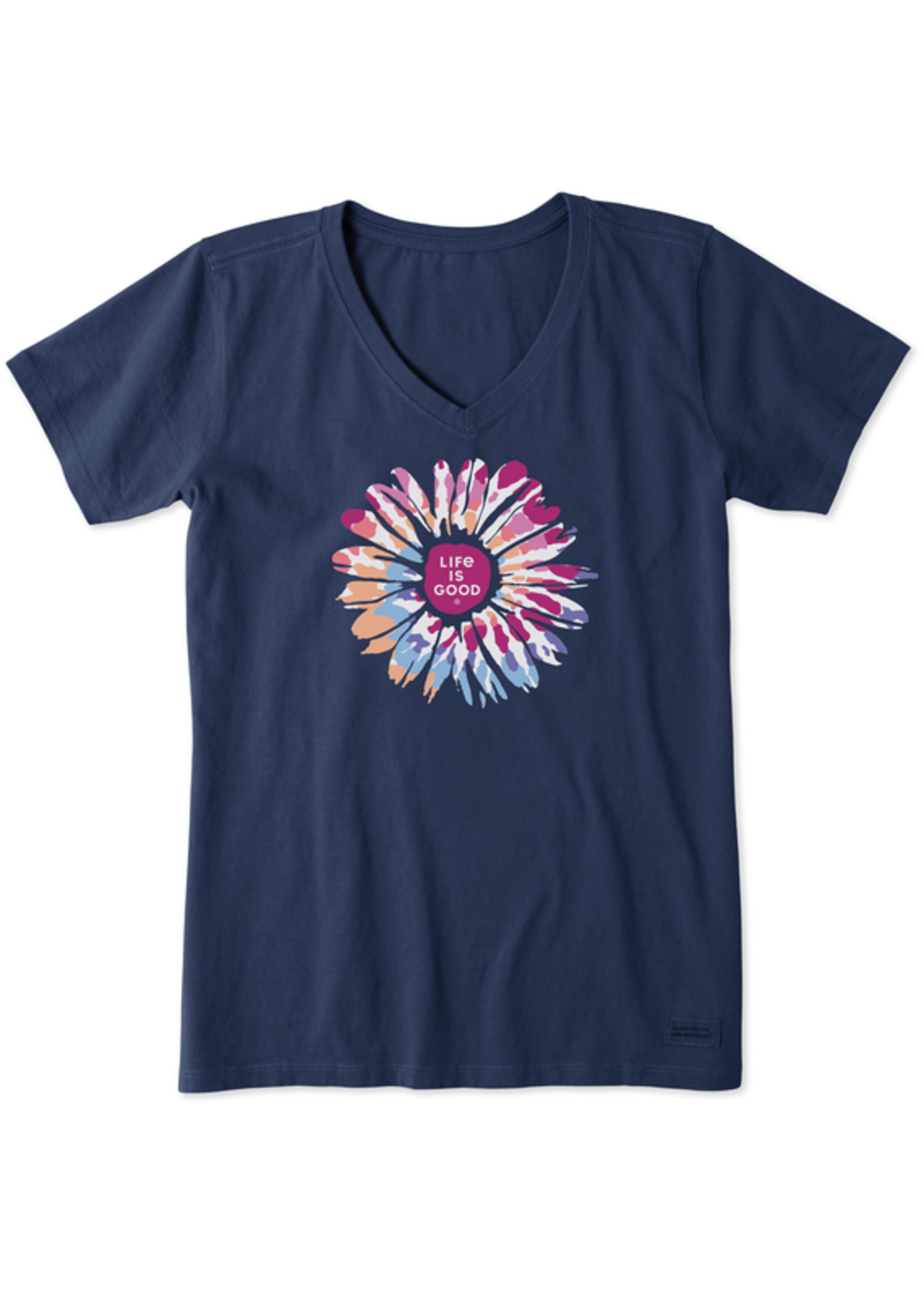 Life is Good Tie Dye Daisy
