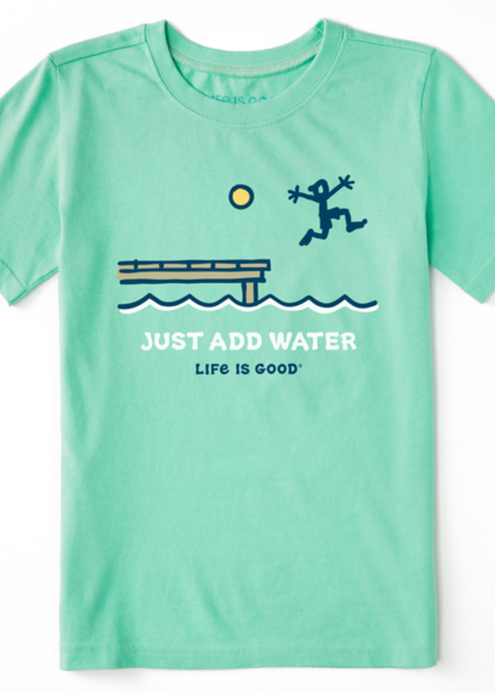 Life is Good Dock Jump