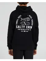 Salty Crew Lateral Line Boys Hooded Fleece