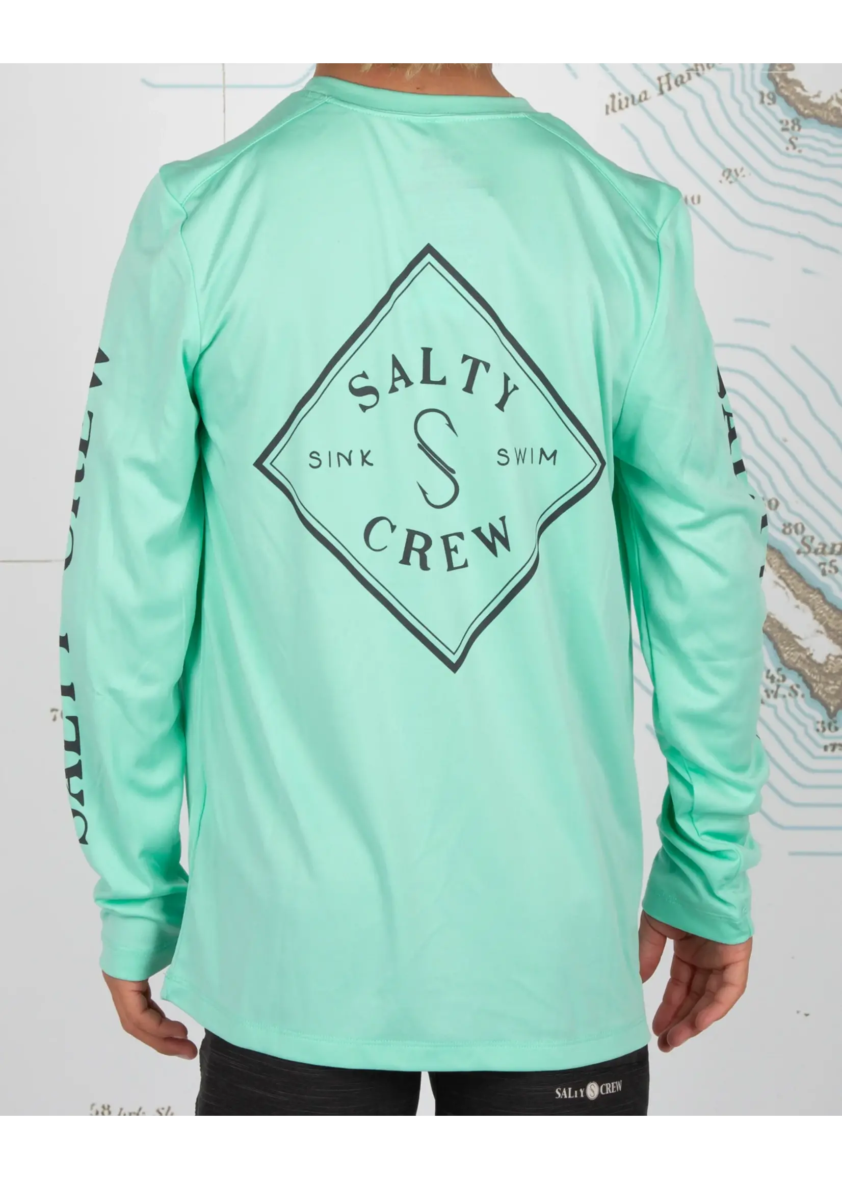 Salty Crew Tippet Boys L/S Sunshirt