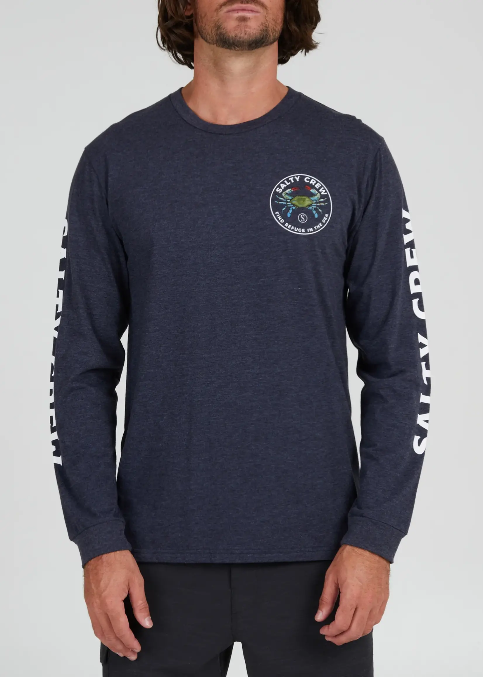 Salty Crew Blue Crabber L/S Sunshirt