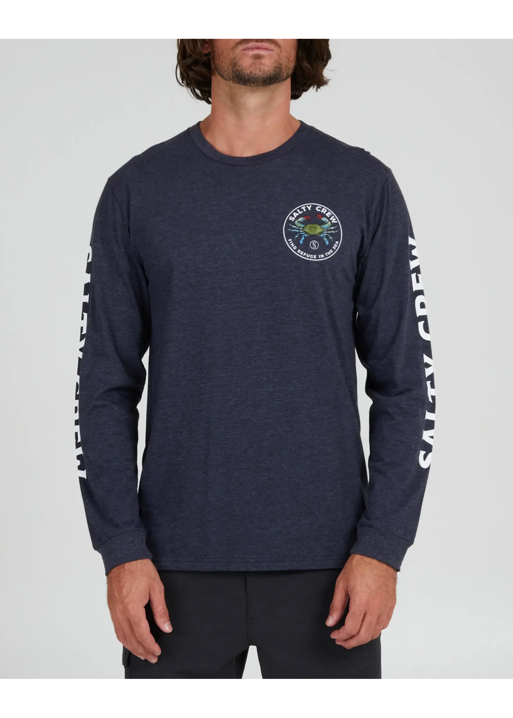 Salty Crew Blue Crabber L/S Sunshirt