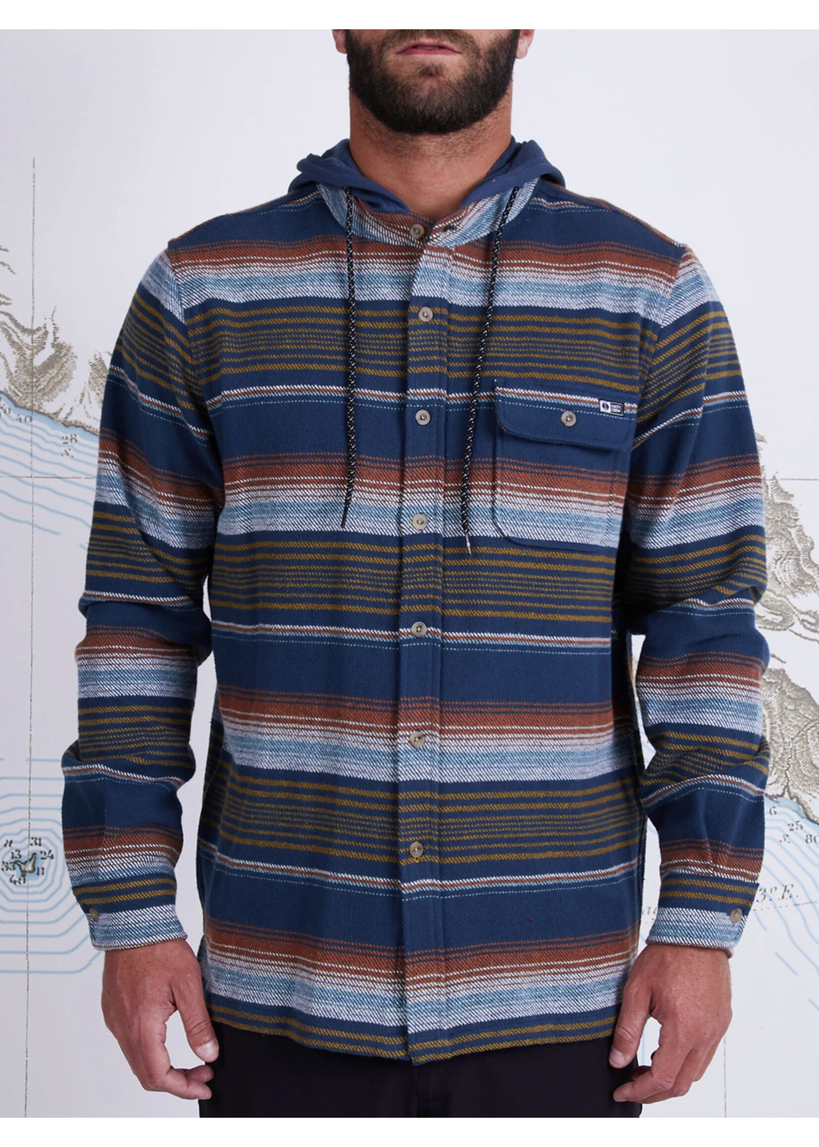 Salty Crew Mainland Flannel