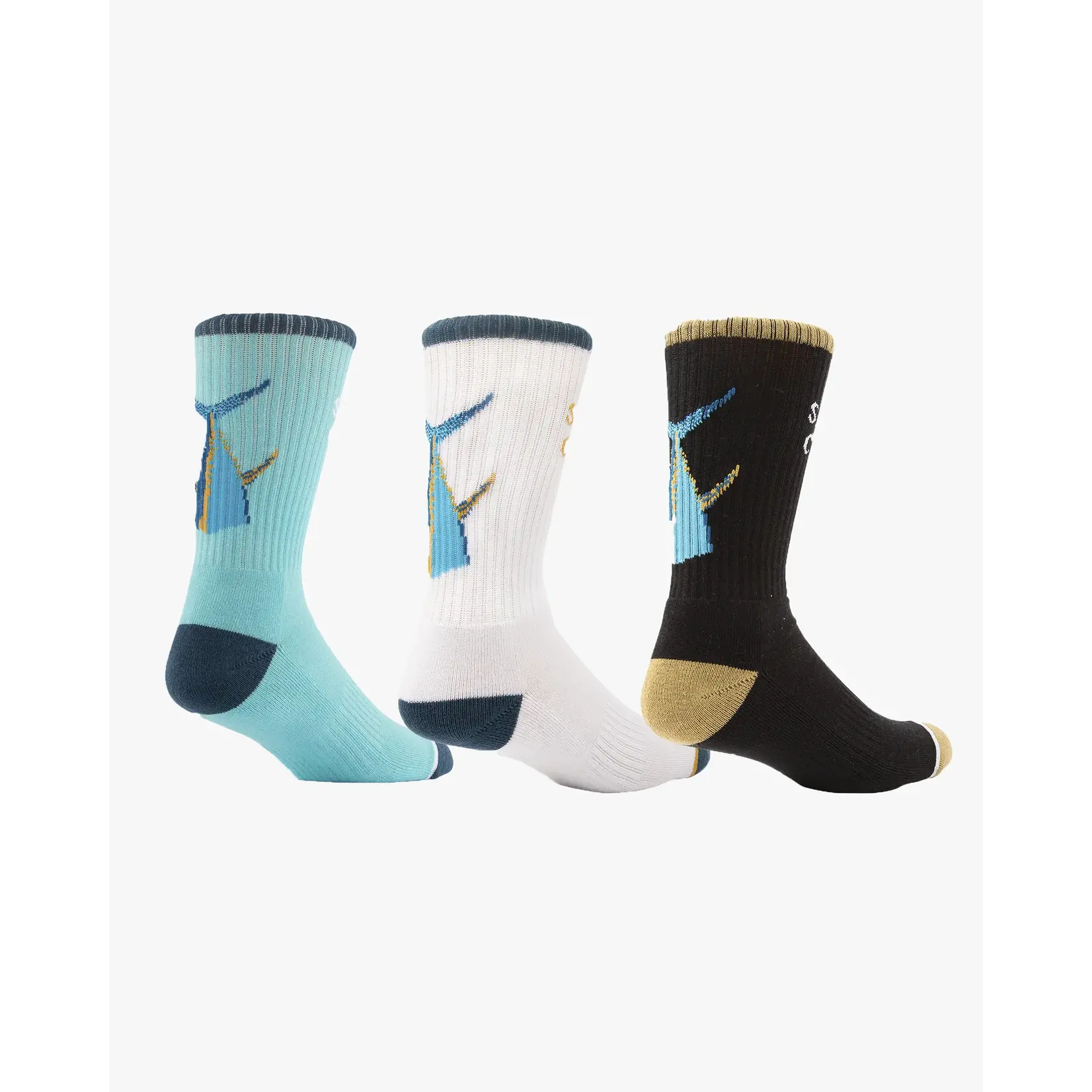 Salty Crew Tailed Sock 3 Pack