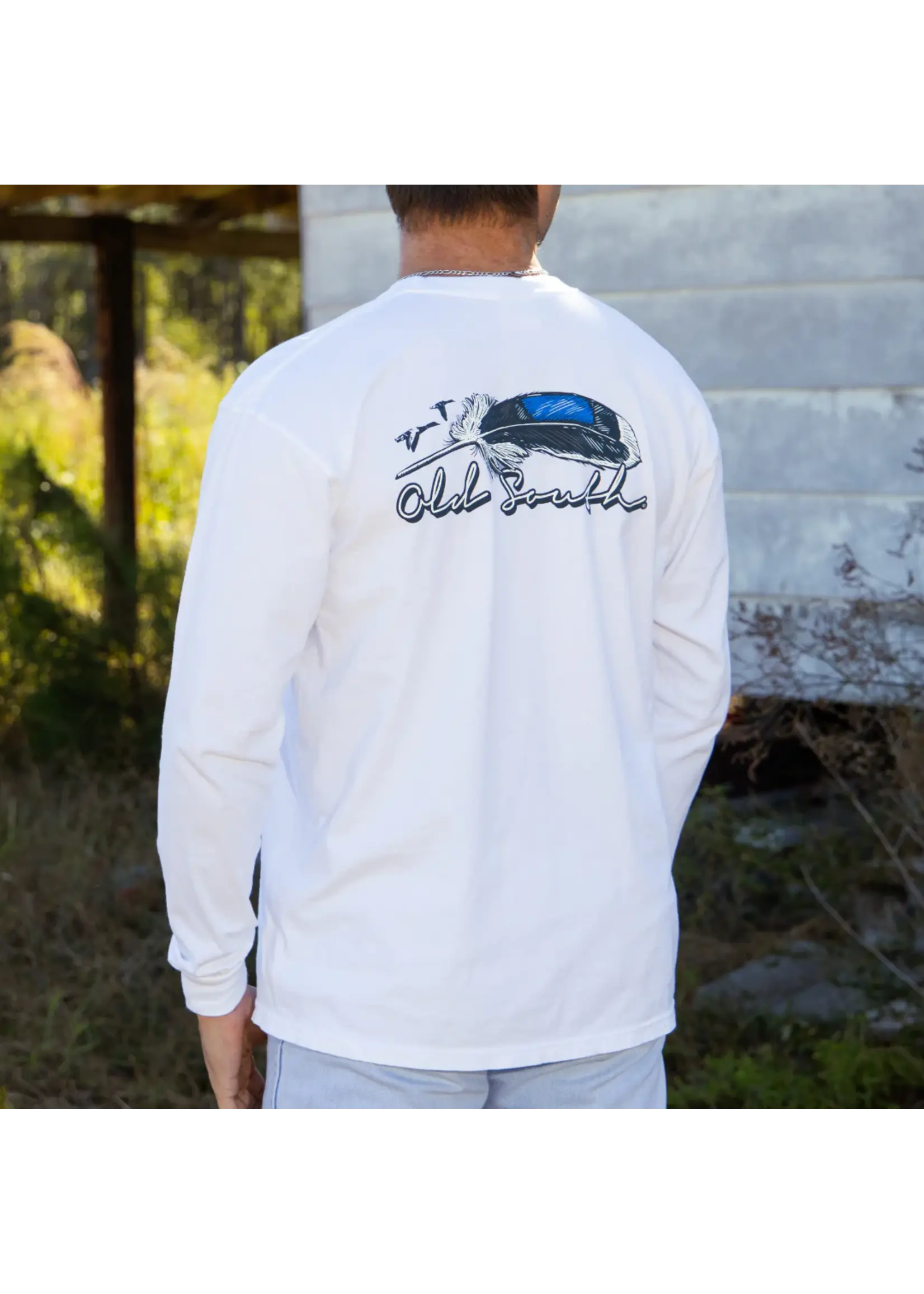 Old South American Feather L/S Tee