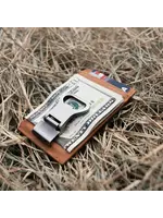 Old South Leather money Clip w/ Bottle Opener