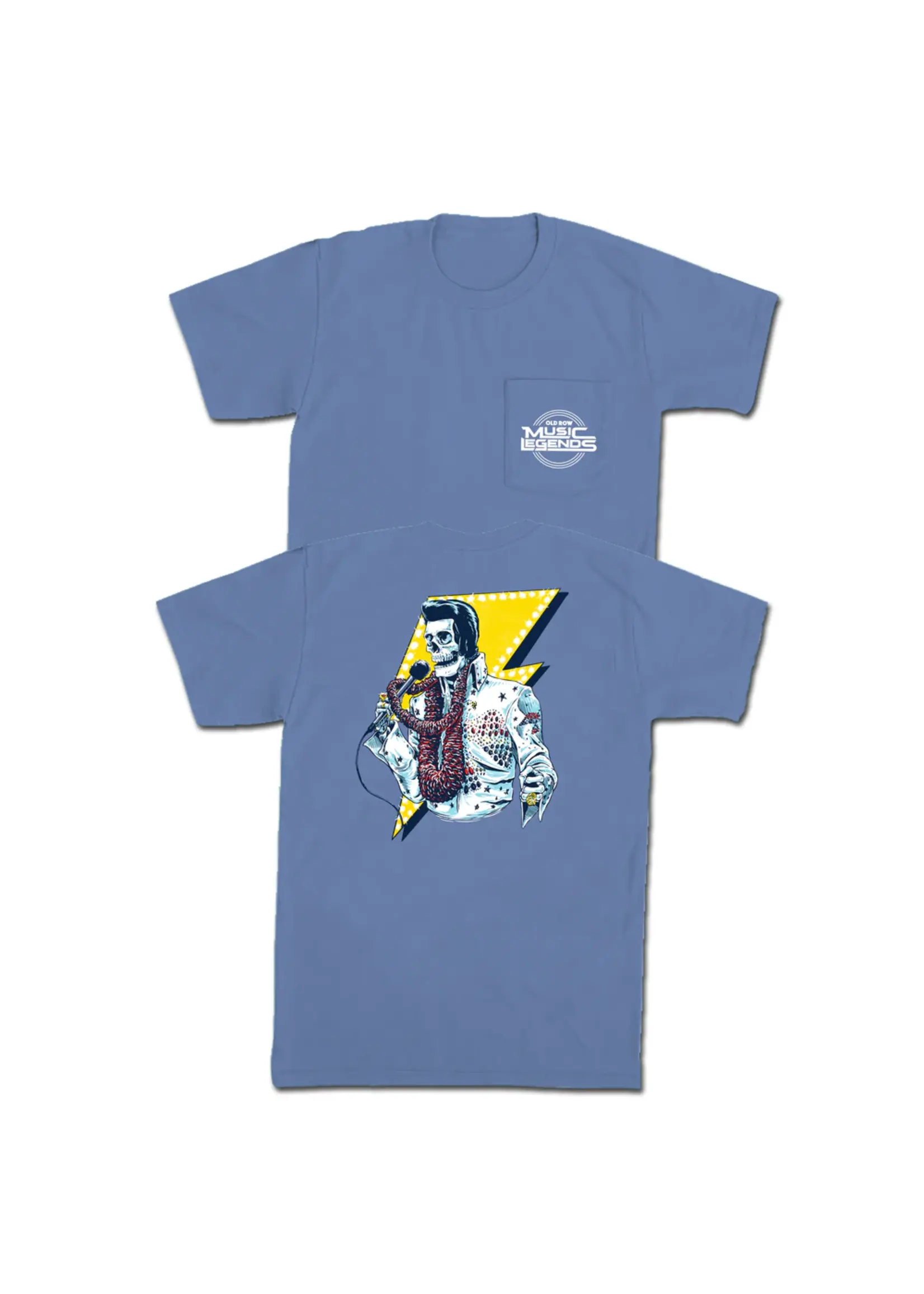 Old Row The Skelvis Pocket Tee