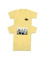 Old Row Three Best Friends Pocket Tee Yellow