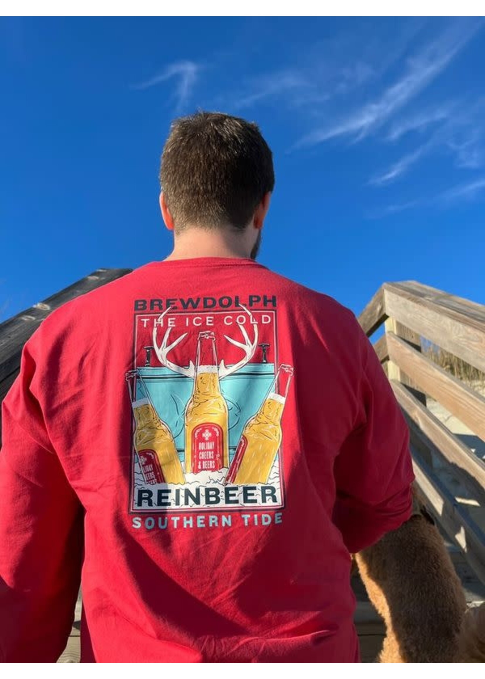 Southern Tide Brewdolph The Reinbeer L/S Tee