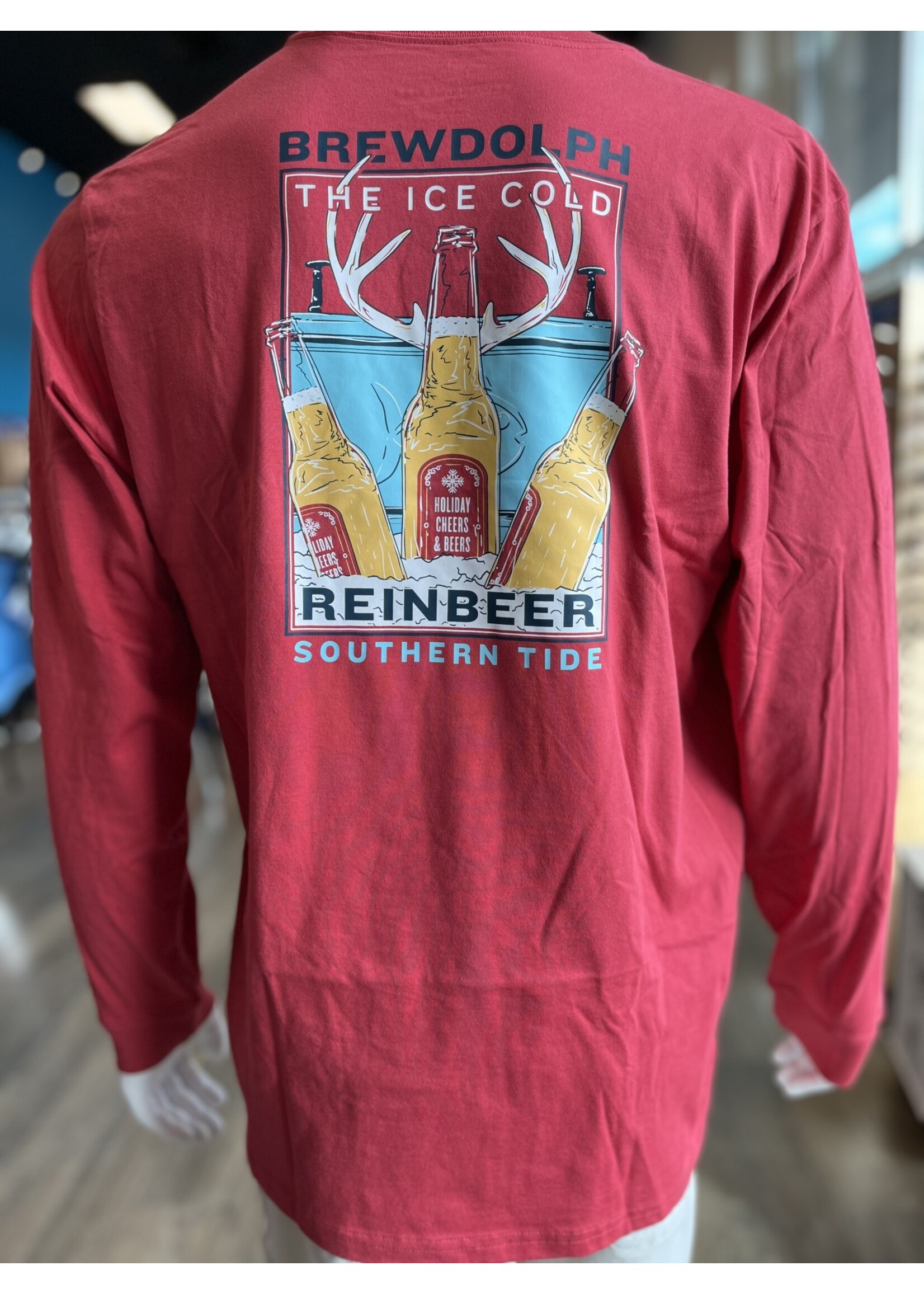 Southern Tide Brewdolph The Reinbeer L/S Tee