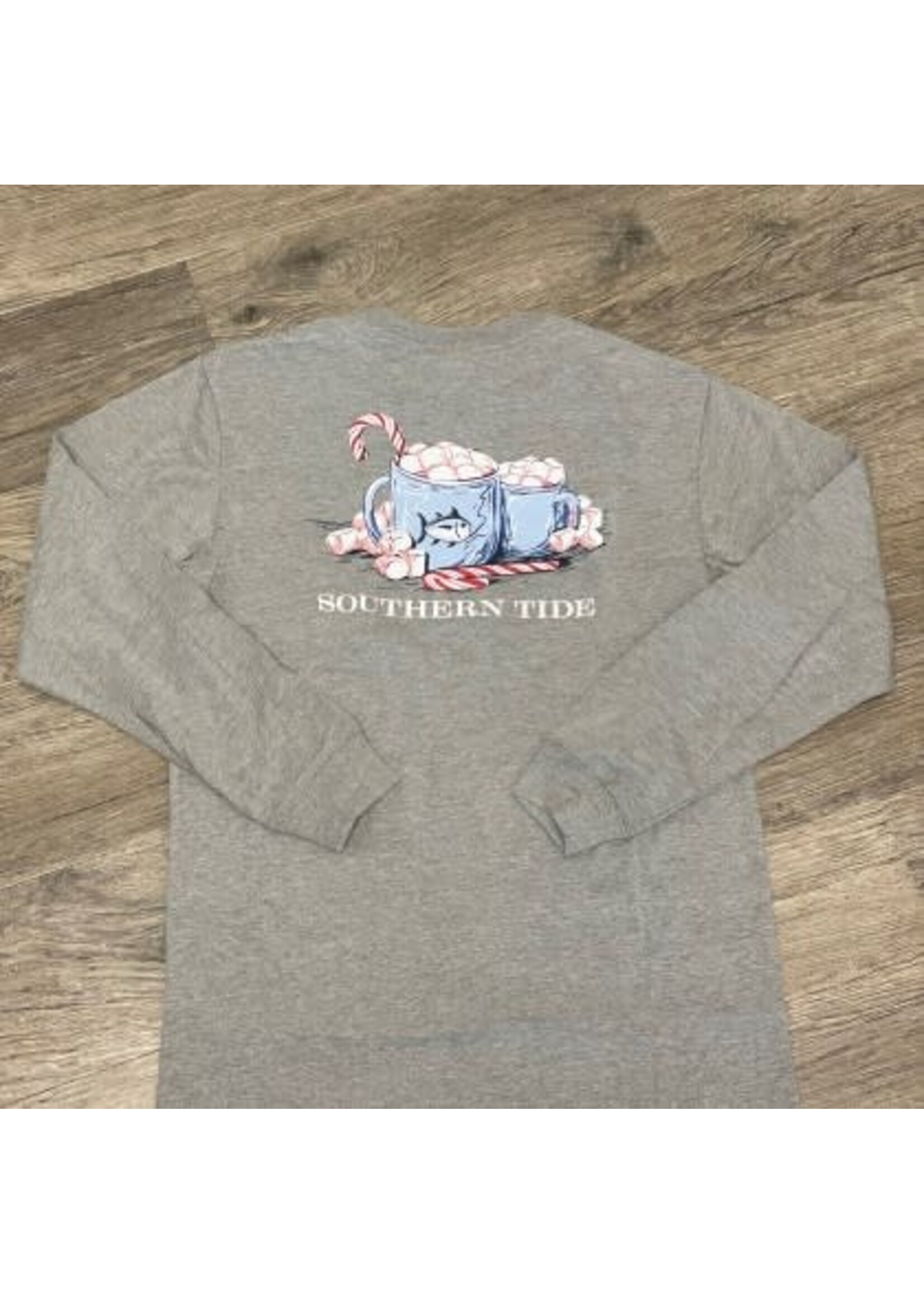 Southern Tide Heather Hot Cocoa Tee