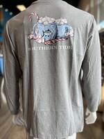 Southern Tide Heather Hot Cocoa Tee