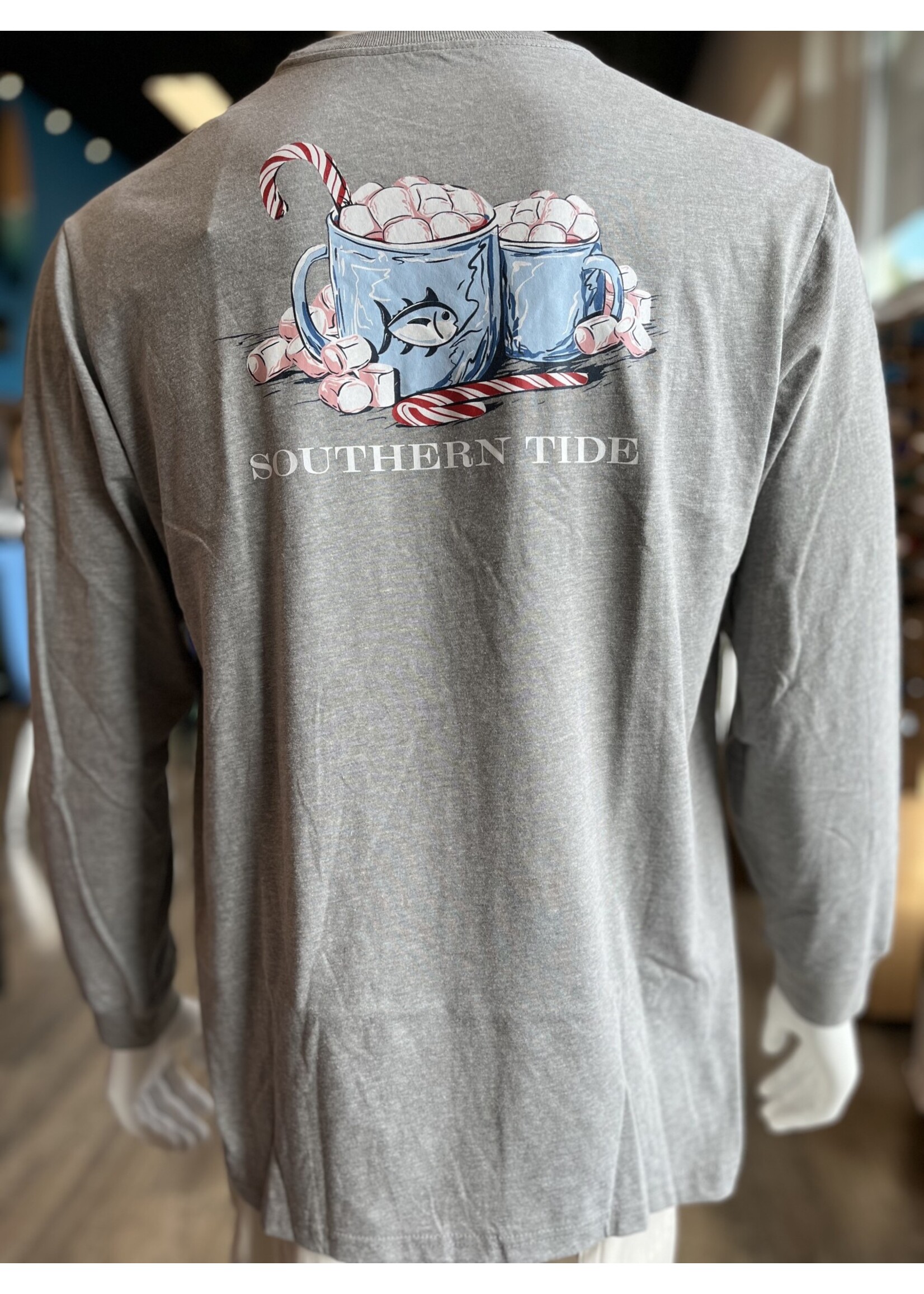 Southern Tide Heather Hot Cocoa Tee
