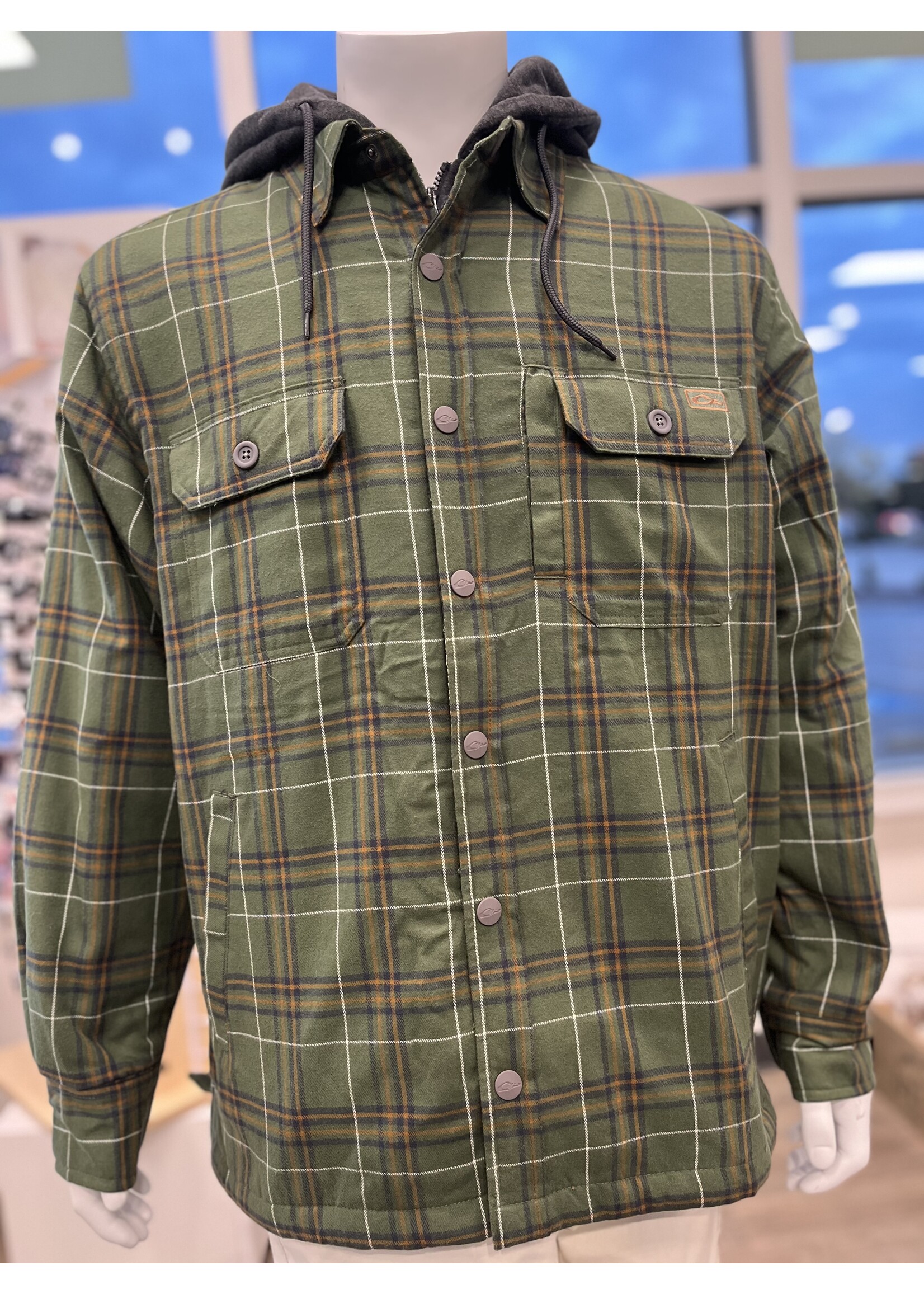 Drake The Campfire Flannel Hoodie