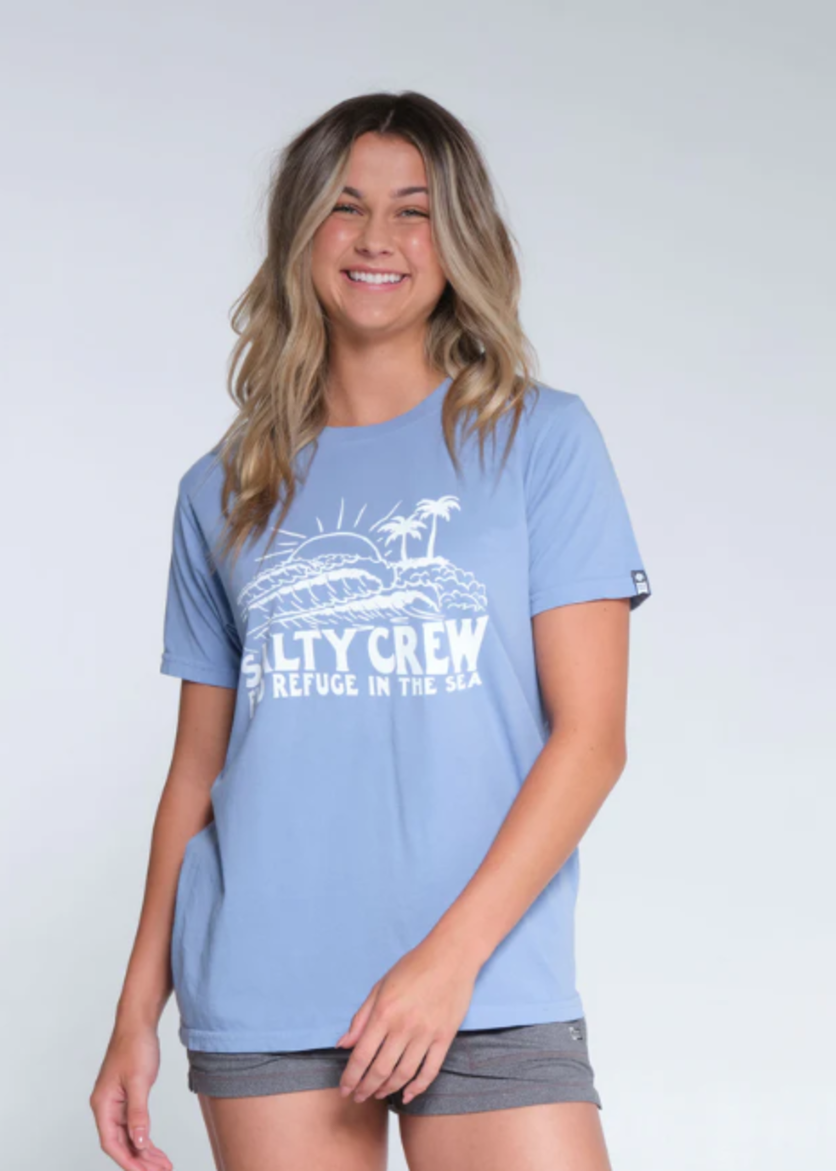Salty Crew Shorebreak Boyfriend Tee