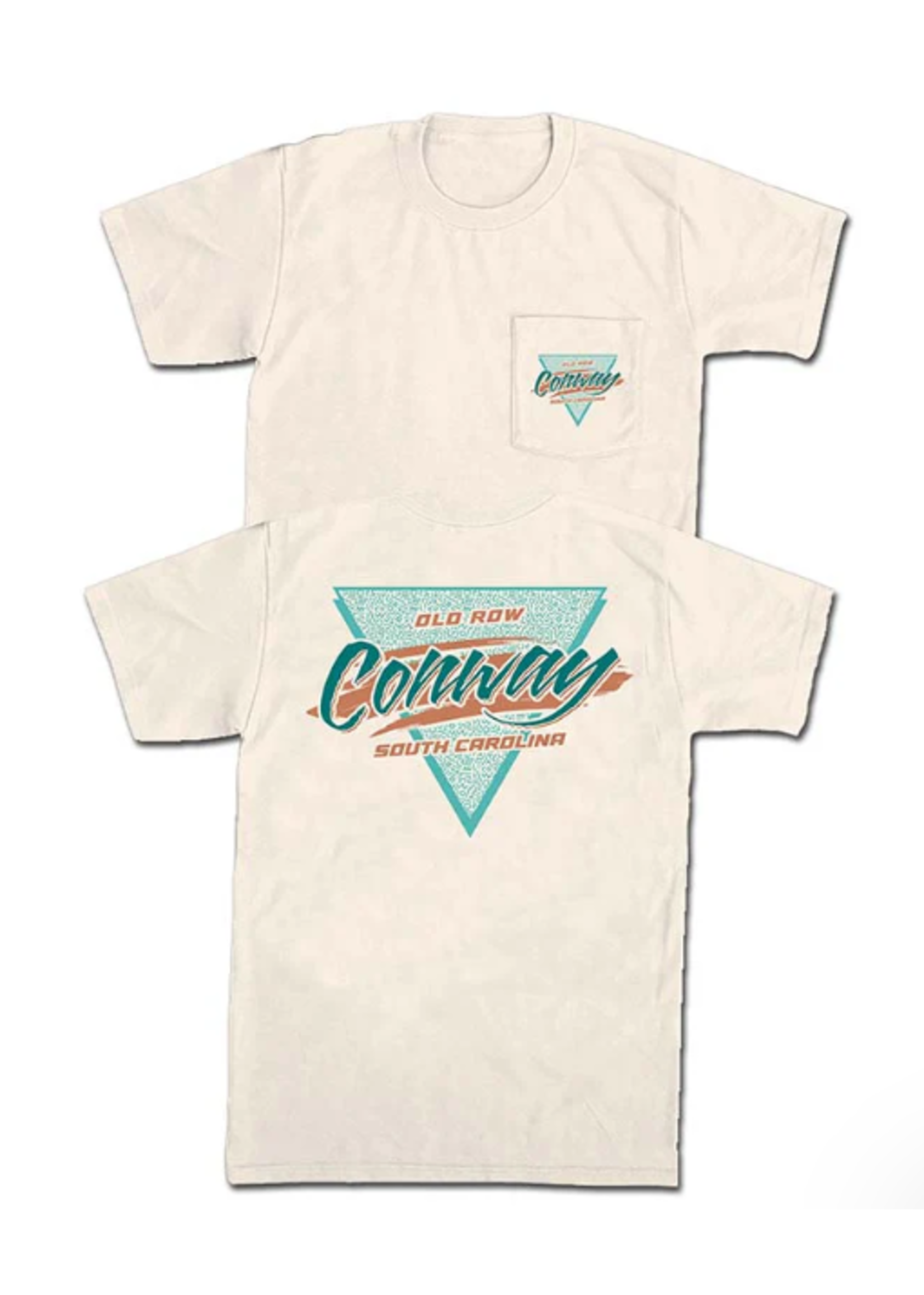 Old Row Retro Triangle 2.0 Pocket Tee