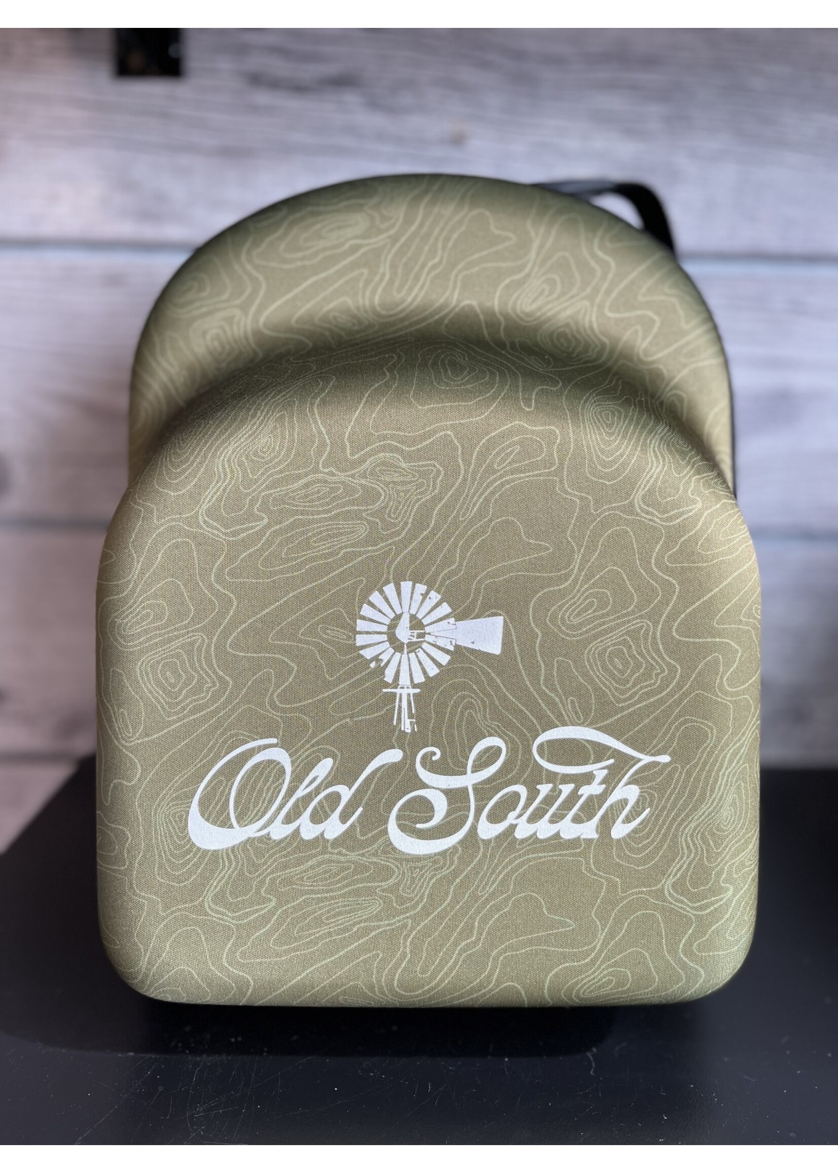 Old South 6 Hat Traveling Case - Topographic