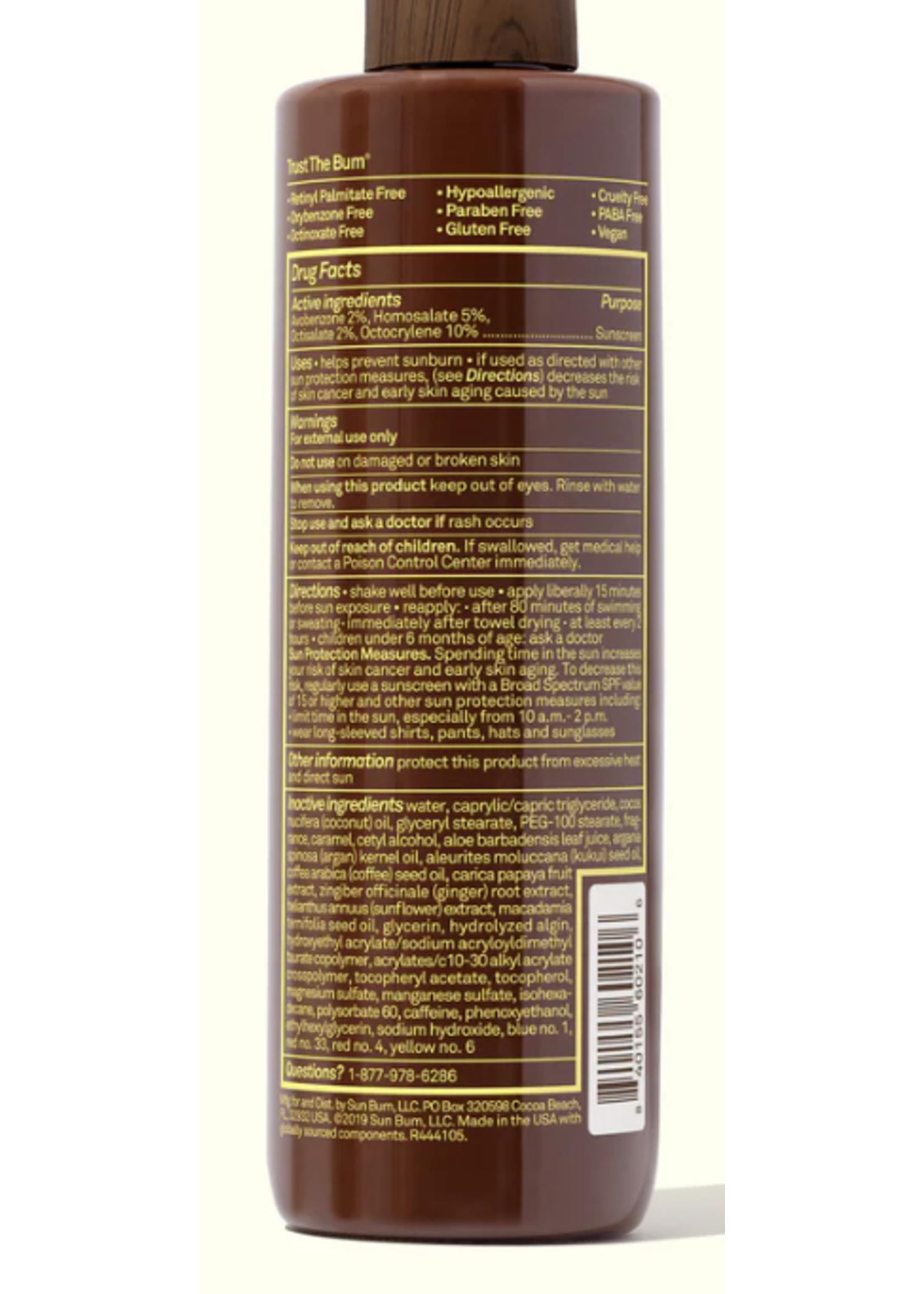 SUN BUM SPF 15 Sunscreen Browning Lotion