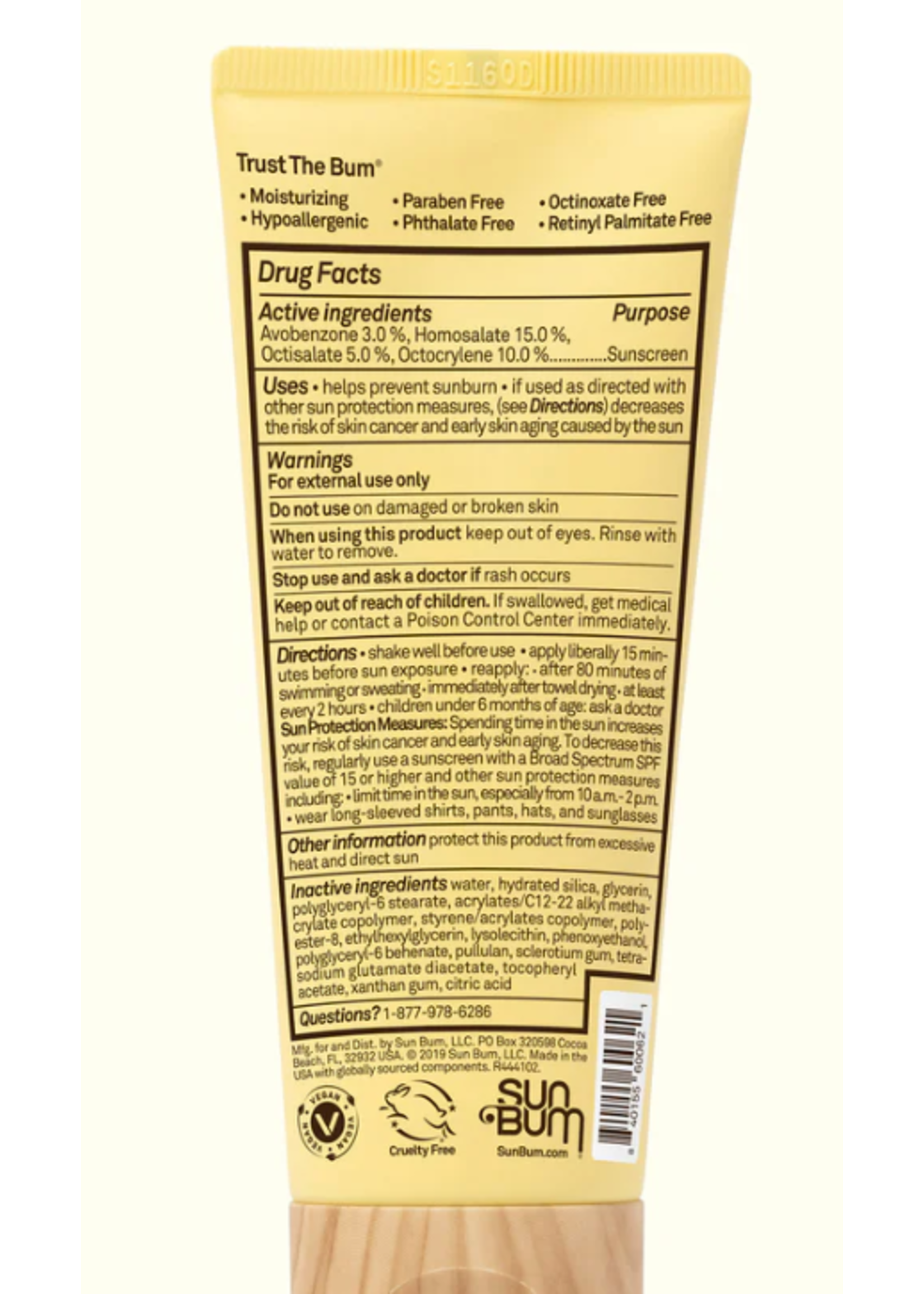 SUN BUM SPF 70 Sunscreen Face Lotion