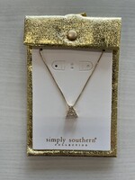 Simply Southern Jeweled Initial Necklace