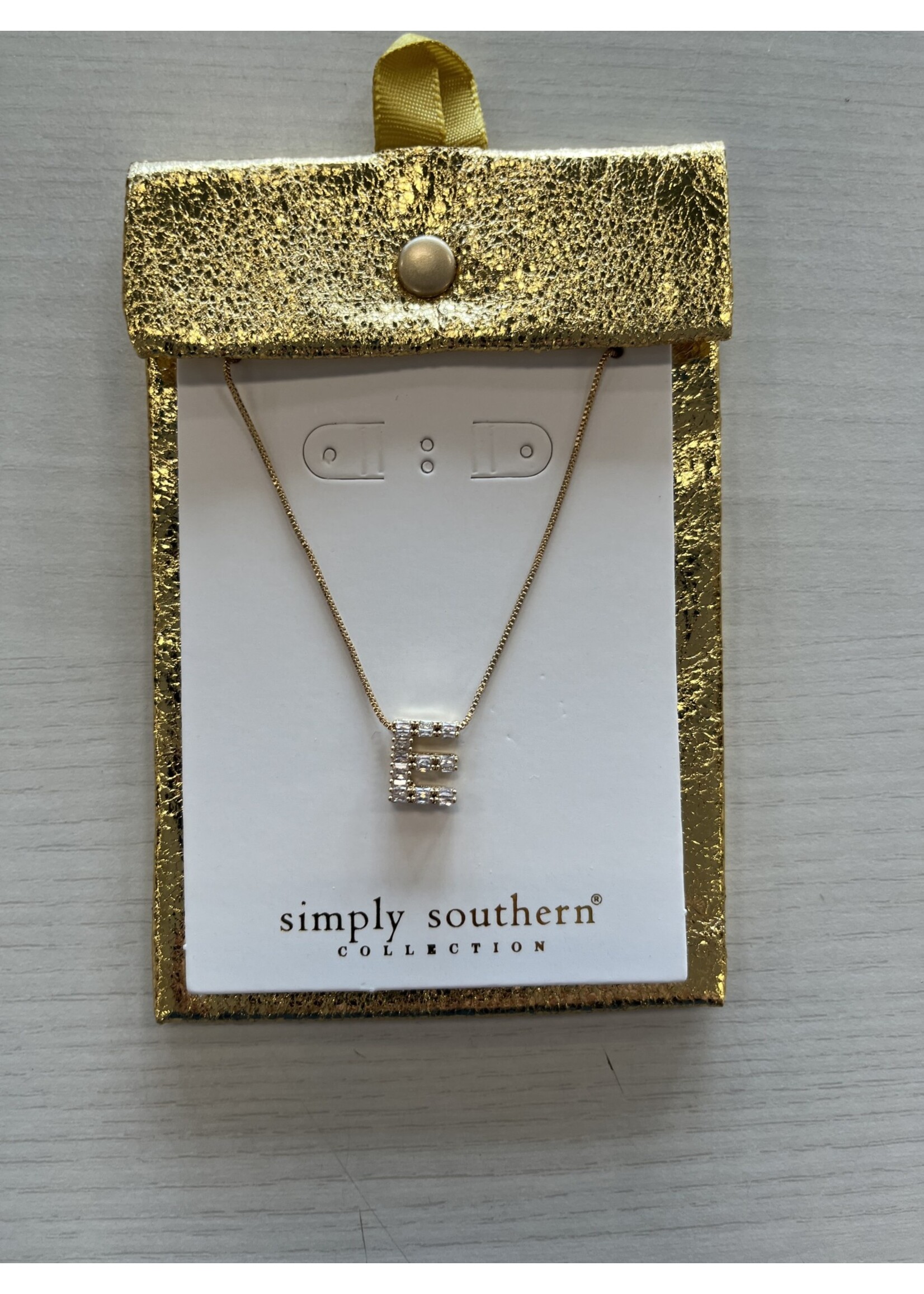 Simply Southern Jeweled Initial Necklace