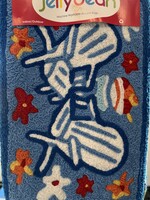 Adirondack Chairs & Flowers Rug