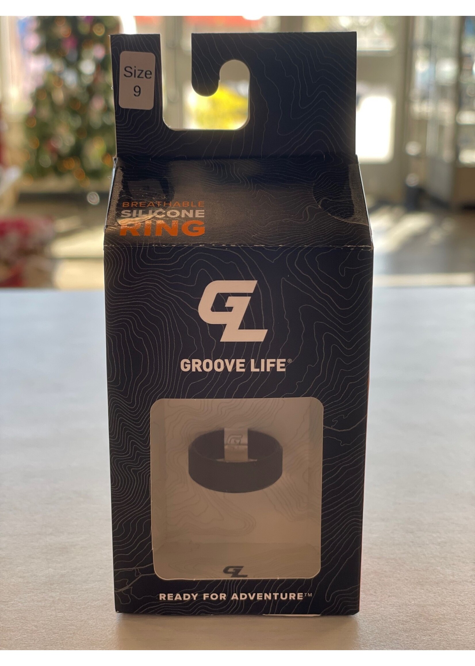 Groove Life Edge Silicone Ring Black/Black