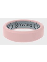 Groove Life Edge Rose Quarts Thin Ring
