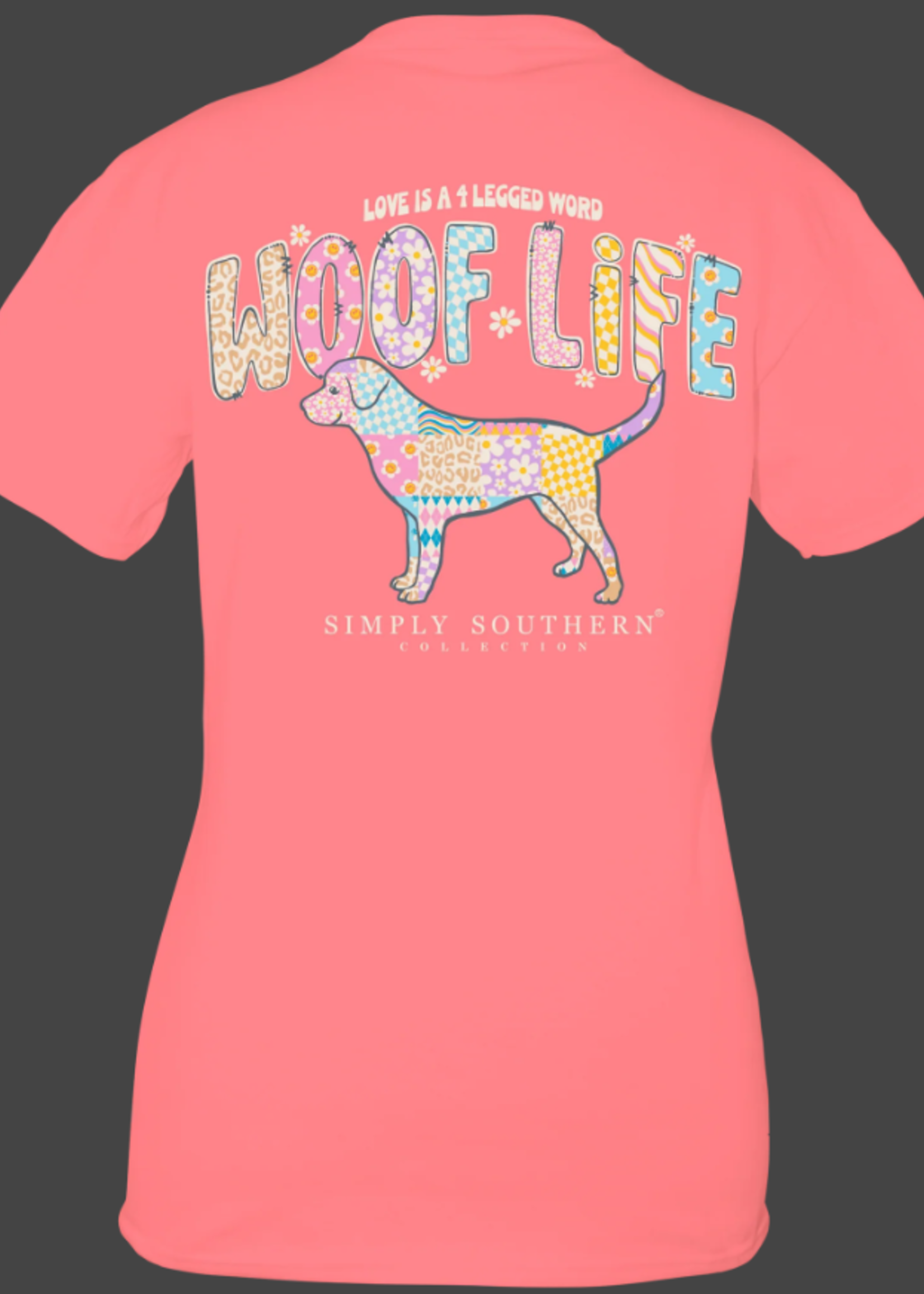 Simply Southern Women's S/S Woof Tee