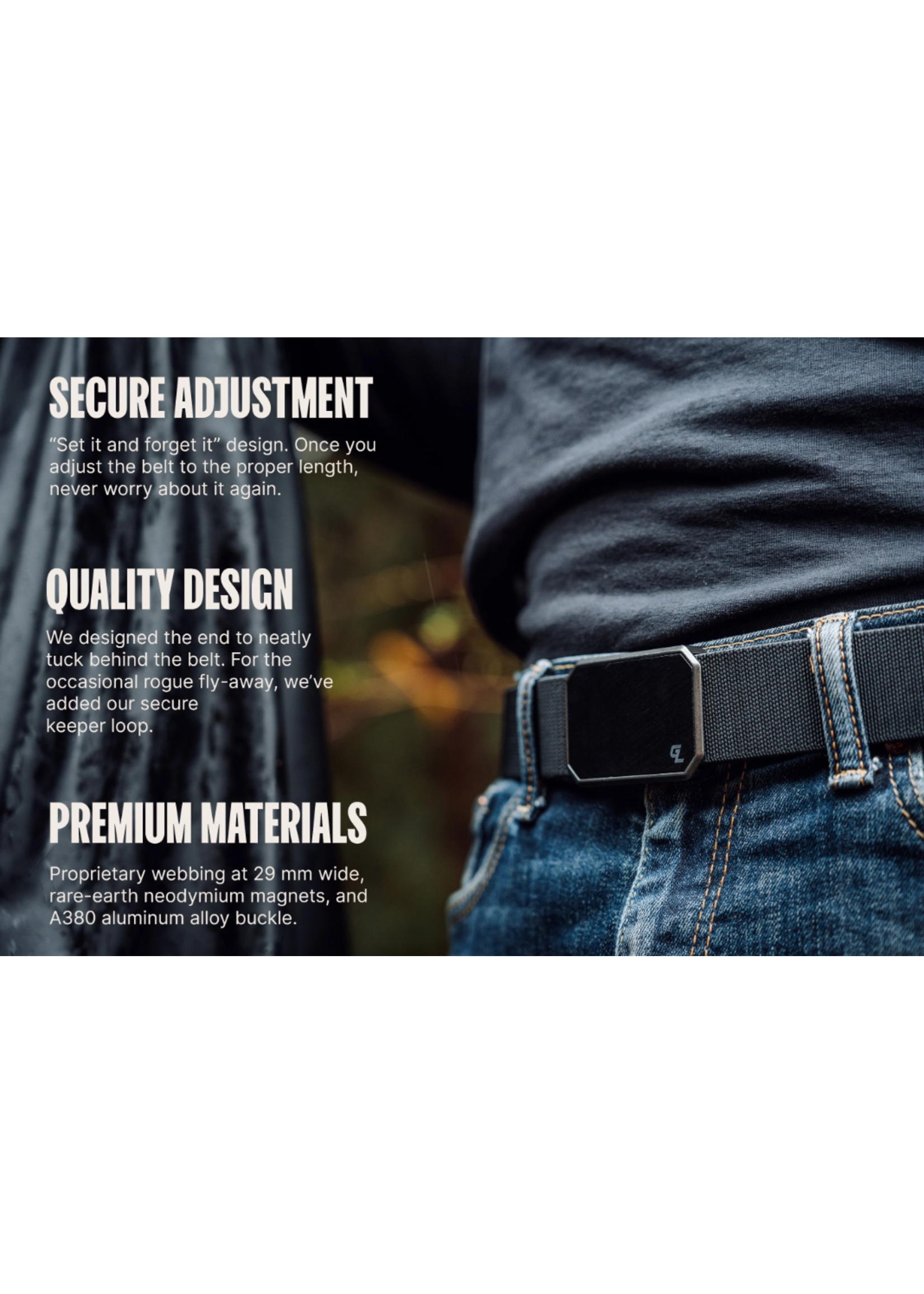 Groove Life Groove Life Belt Mossy Oak Bottomland Black