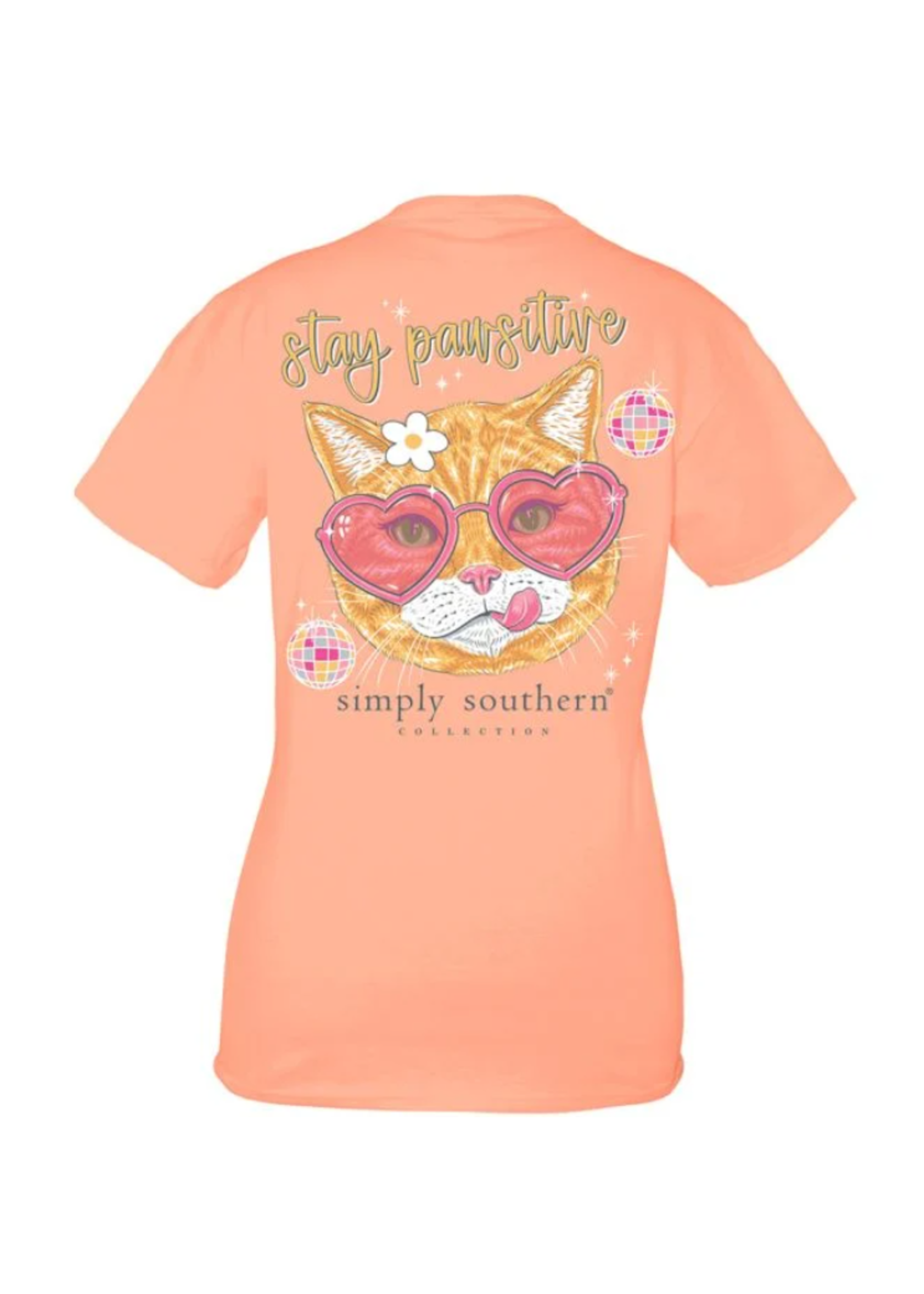 Simply Southern Youth S/S Cat Tee
