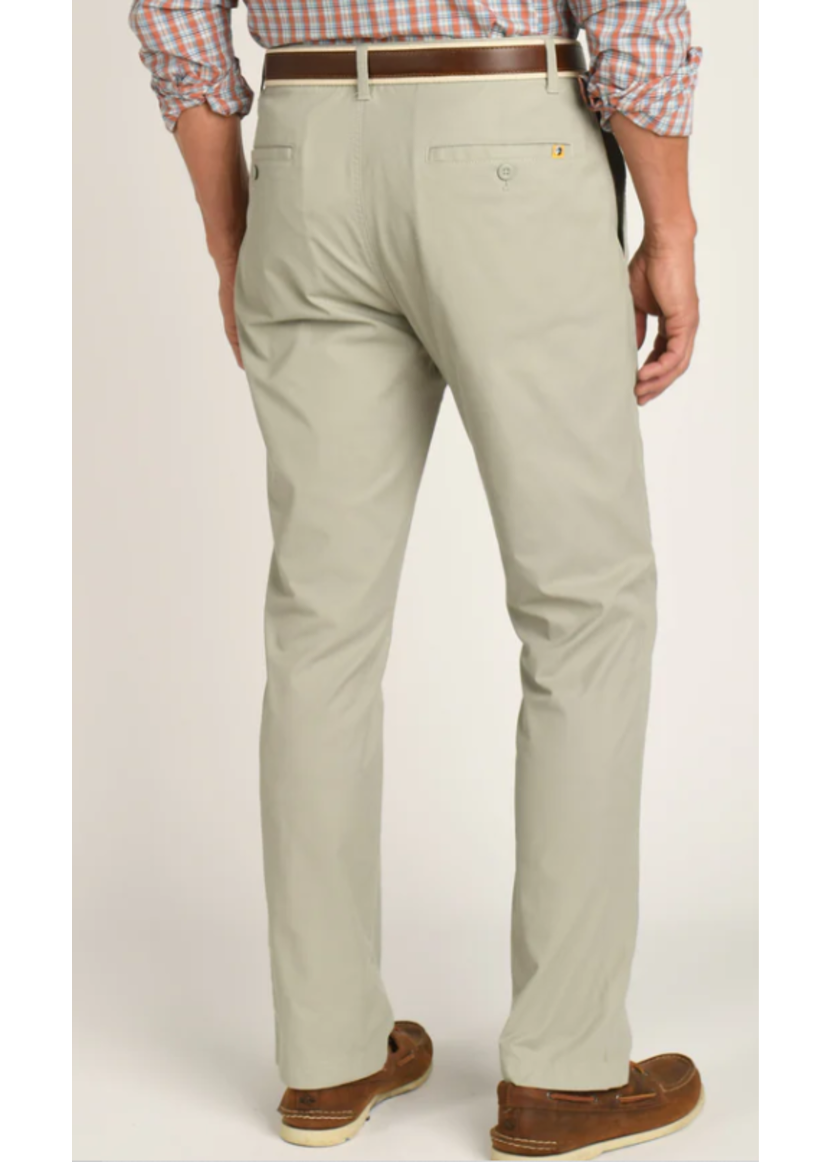 Duck Head Harbor Performance Pant Limestone Grey 32 Inseam