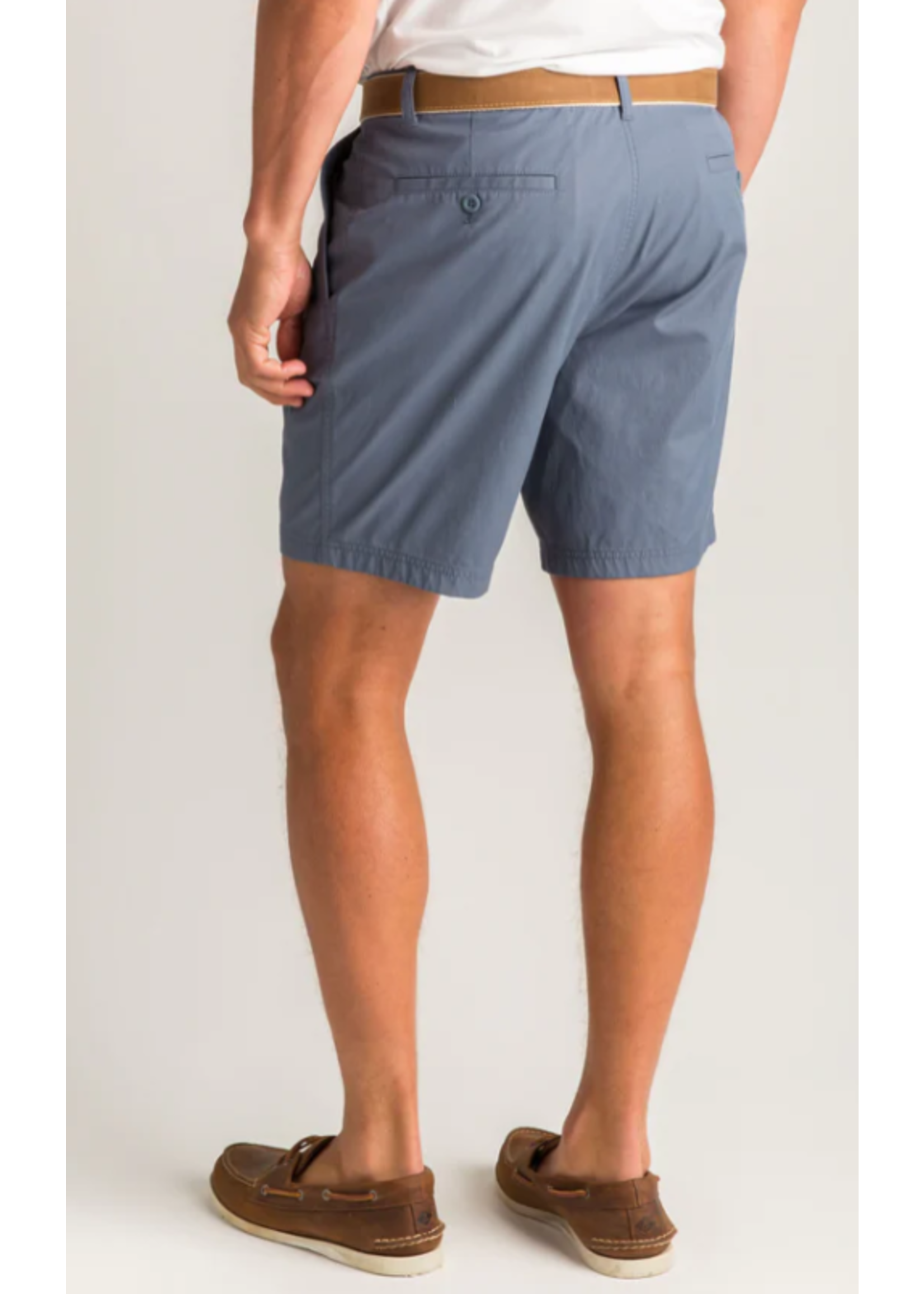 Duck Head Harbor Performance Short Slate Blue
